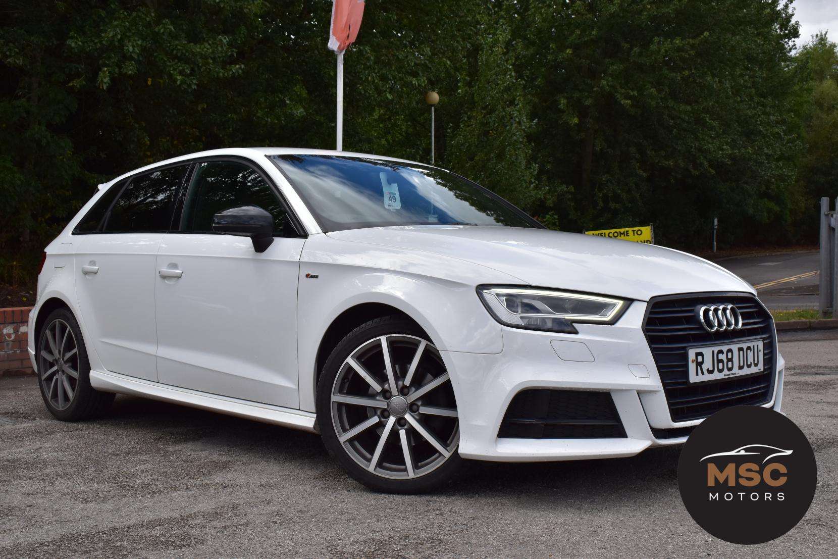 A 2018 AUDI A3 1.0 TFSI 30 Black Edition Sportback 5dr Petrol Manual Euro 6 (s/s) (116 ps) A 2018 AUDI A3 1.0 TFSI 30 Black Edition Sportback 5dr Petrol Manual Euro 6 (s/s) (116 ps)