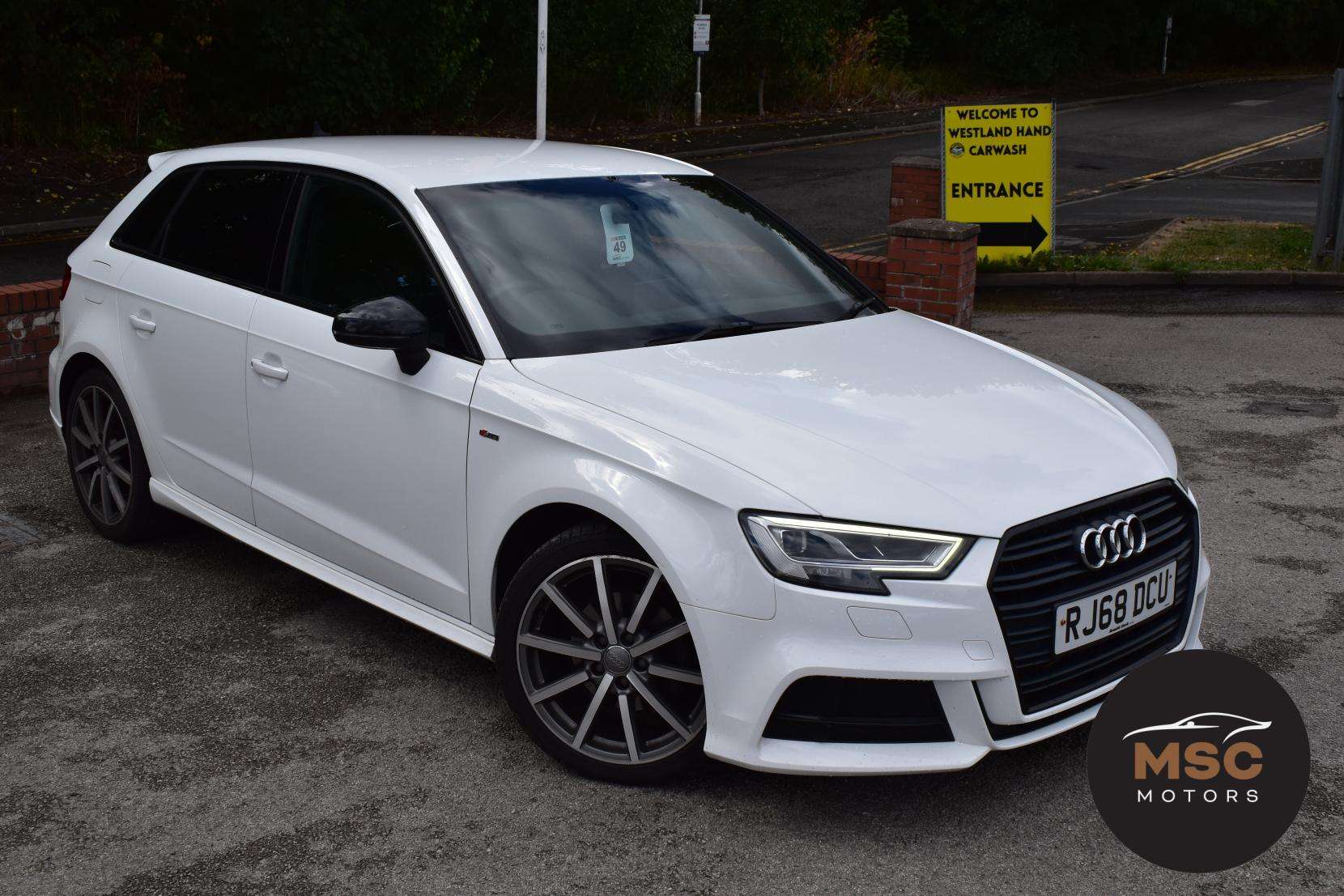 A 2018 AUDI A3 1.0 TFSI 30 Black Edition Sportback 5dr Petrol Manual Euro 6 (s/s) (116 ps) A 2018 AUDI A3 1.0 TFSI 30 Black Edition Sportback 5dr Petrol Manual Euro 6 (s/s) (116 ps)