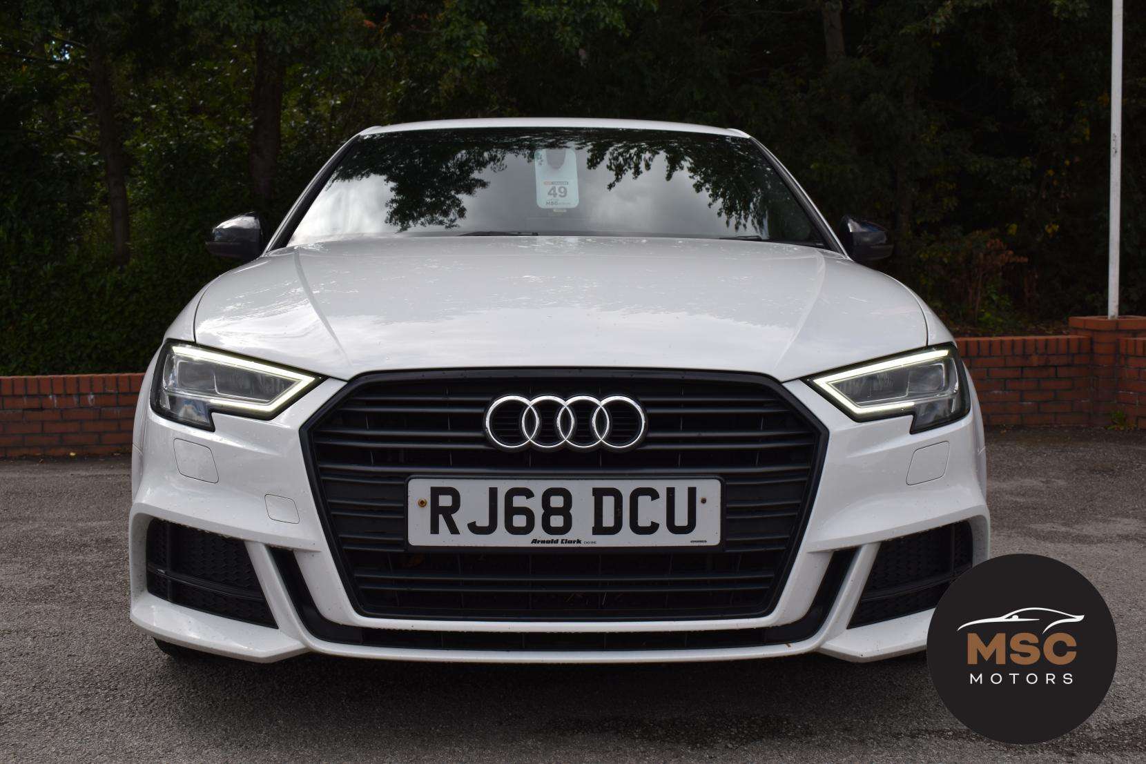 A 2018 AUDI A3 1.0 TFSI 30 Black Edition Sportback 5dr Petrol Manual Euro 6 (s/s) (116 ps) A 2018 AUDI A3 1.0 TFSI 30 Black Edition Sportback 5dr Petrol Manual Euro 6 (s/s) (116 ps)