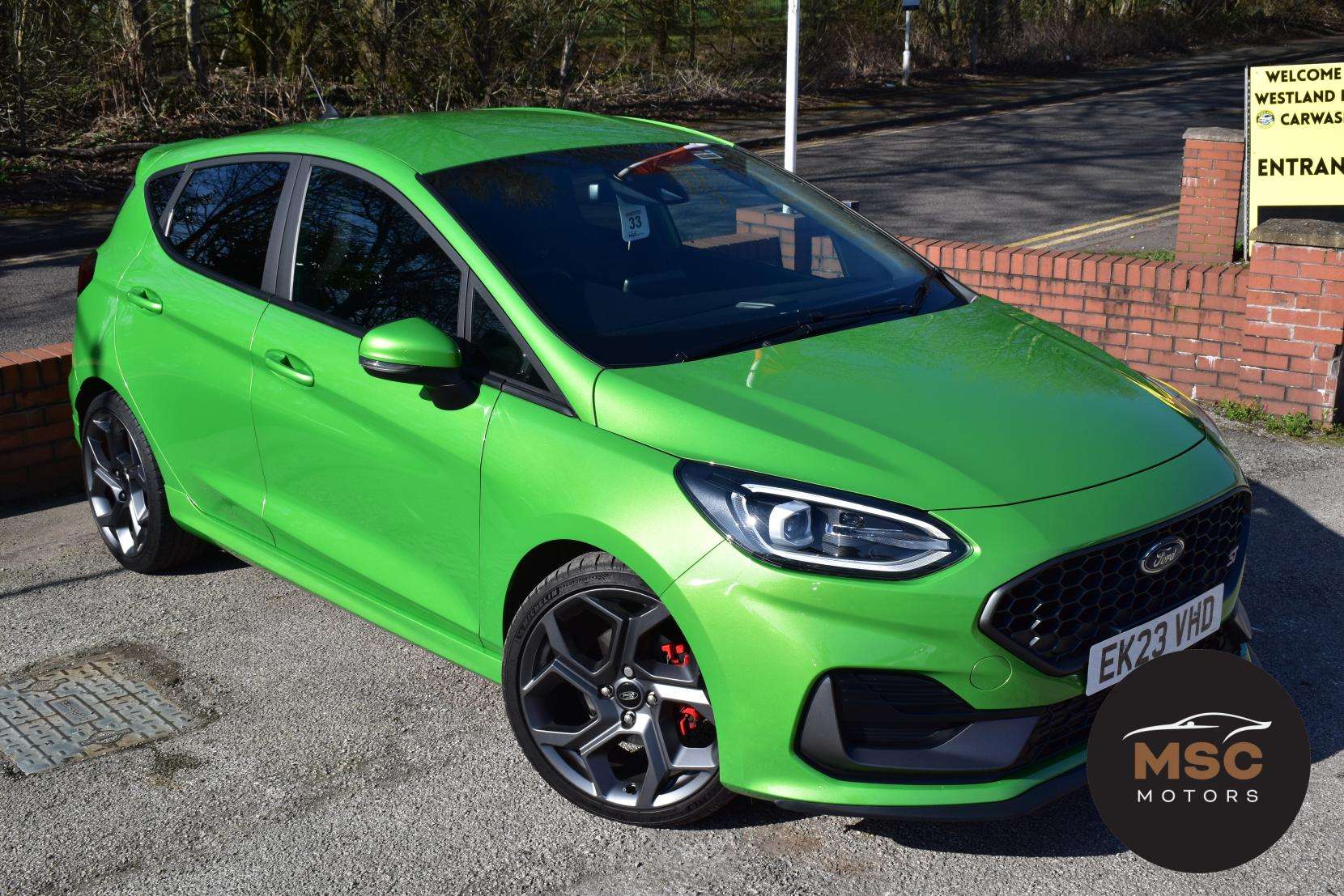 A 2023 FORD FIESTA 1.5T EcoBoost ST-3 Hatchback 5dr Petrol Manual Euro 6 (s/s) (200 ps) A 2023 FORD FIESTA 1.5T EcoBoost ST-3 Hatchback 5dr Petrol Manual Euro 6 (s/s) (200 ps)