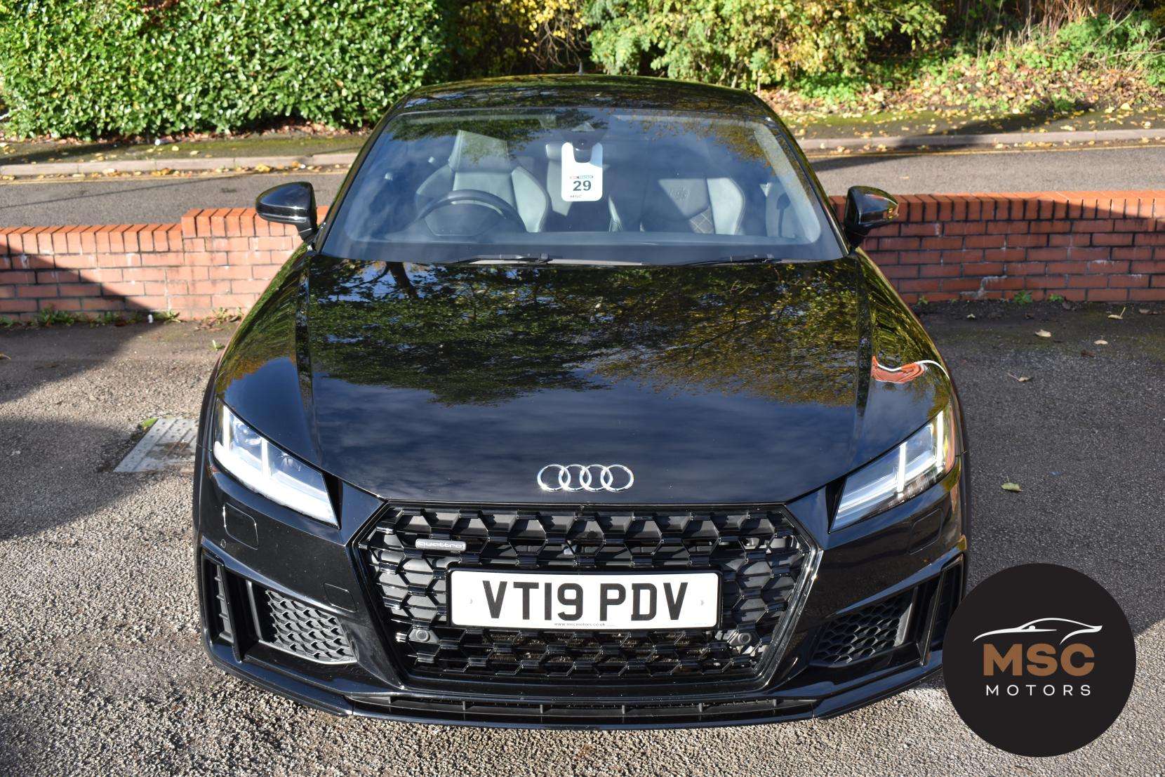 A 2019 AUDI TT 2.0 TFSI 45 Black Edition Coupe 3dr Petrol S Tronic quattro Euro 6 (s/s) (245 ps) A 2019 AUDI TT 2.0 TFSI 45 Black Edition Coupe 3dr Petrol S Tronic quattro Euro 6 (s/s) (245 ps)