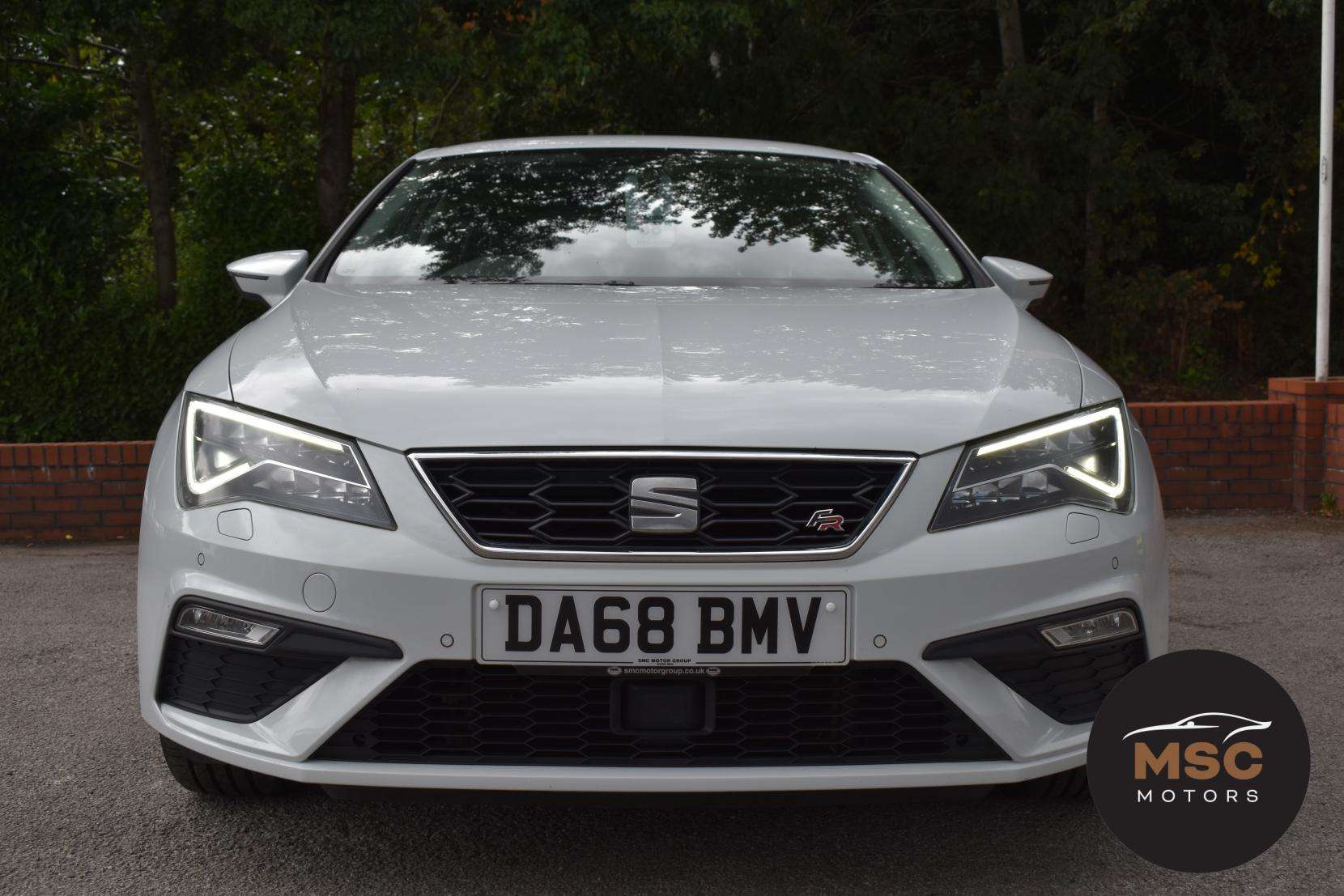 A 2018 SEAT LEON 1.5 TSI EVO FR Sport Hatchback 5dr Petrol Manual Euro 6 (s/s) (130 ps) A 2018 SEAT LEON 1.5 TSI EVO FR Sport Hatchback 5dr Petrol Manual Euro 6 (s/s) (130 ps)