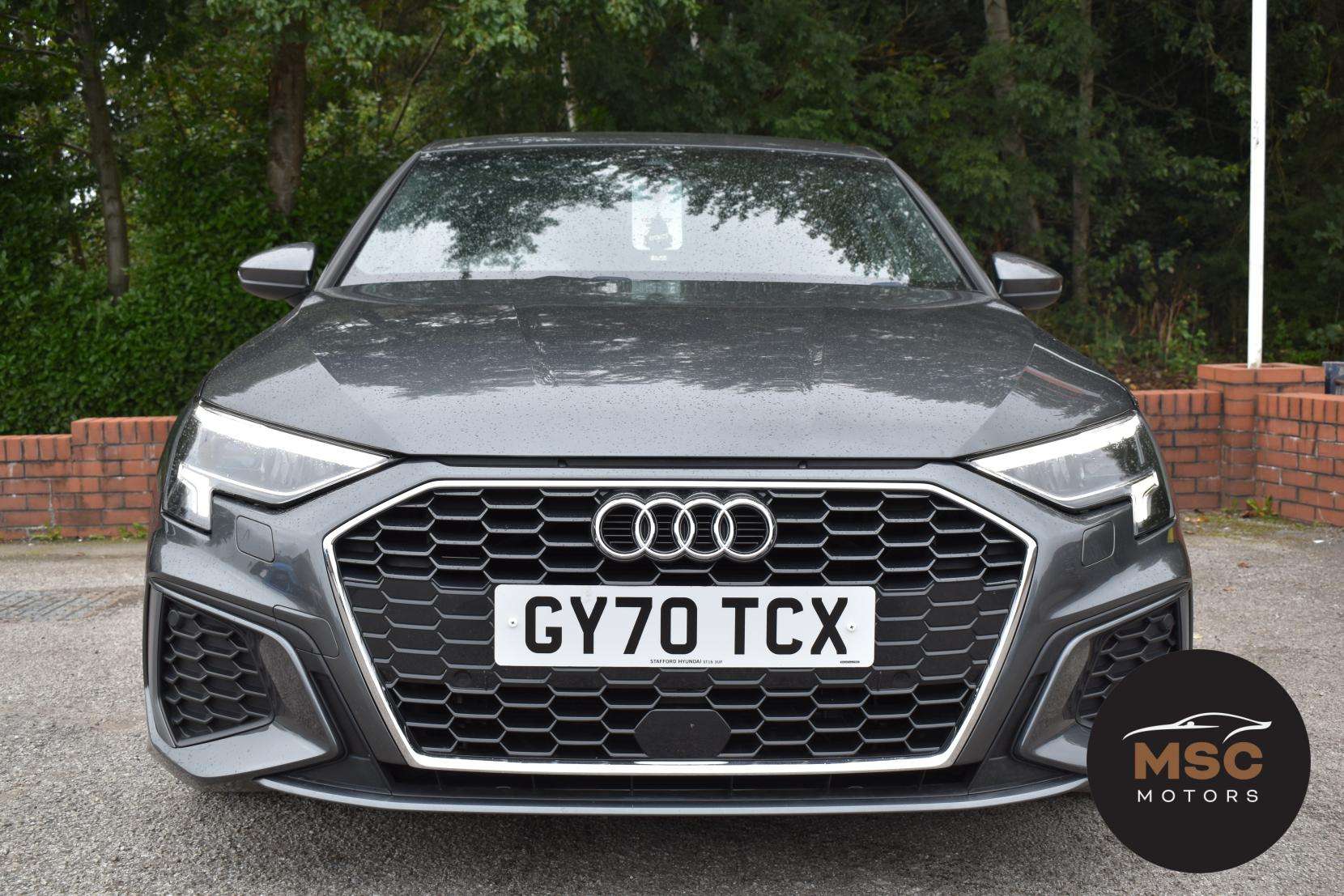 A 2020 AUDI A3 1.5 TFSI 35 S line Sportback 5dr Petrol Manual Euro 6 (s/s) (150 ps) A 2020 AUDI A3 1.5 TFSI 35 S line Sportback 5dr Petrol Manual Euro 6 (s/s) (150 ps)