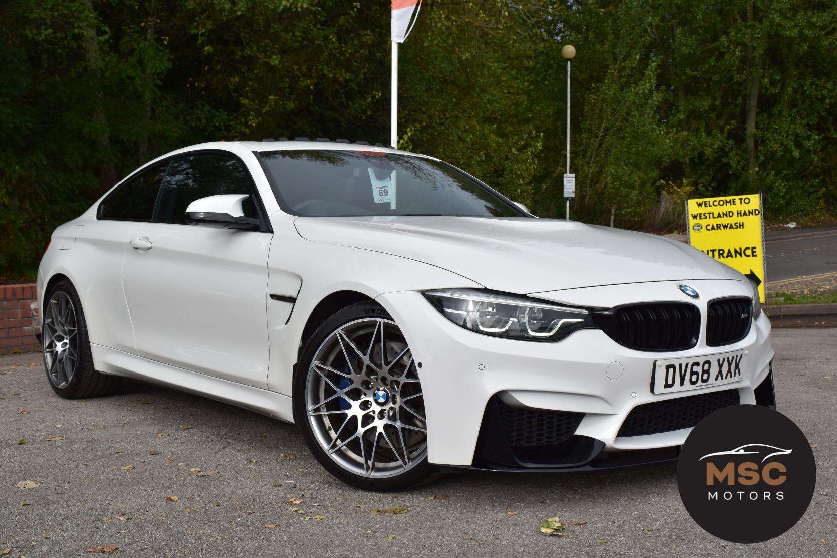 A 2018 BMW M4 3.0 BiTurbo Competition Coupe 2dr Petrol DCT Euro 6 (s/s) (450 ps) A 2018 BMW M4 3.0 BiTurbo Competition Coupe 2dr Petrol DCT Euro 6 (s/s) (450 ps)