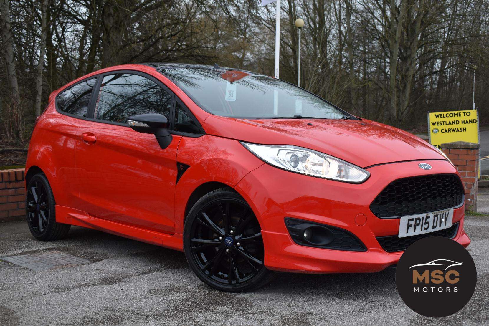 A 2015 FORD FIESTA 1.0T EcoBoost Zetec S Red Edition Hatchback 3dr Petrol Manual Euro 6 (s/s) (140 ps) A 2015 FORD FIESTA 1.0T EcoBoost Zetec S Red Edition Hatchback 3dr Petrol Manual Euro 6 (s/s) (140 ps)