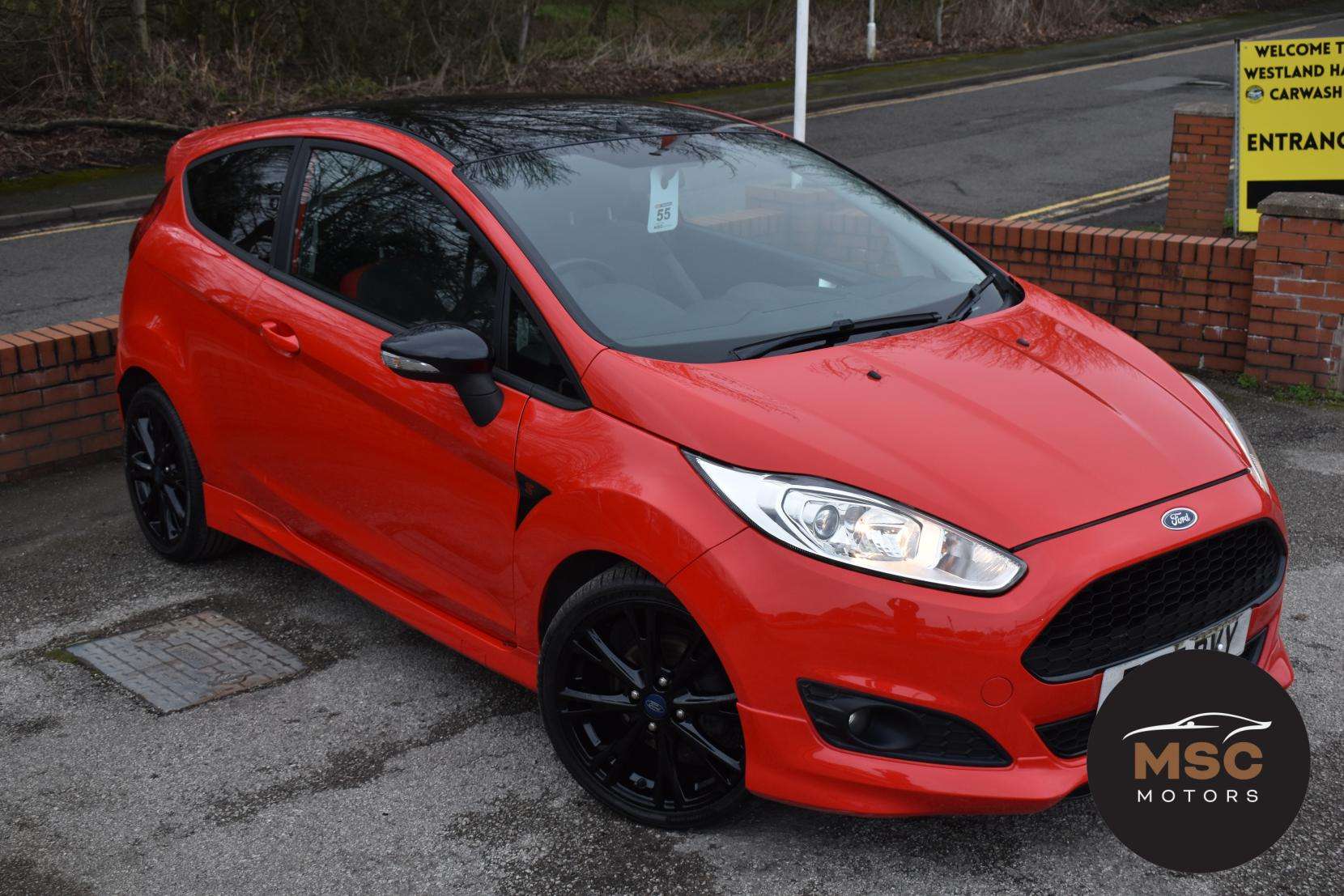 A 2015 FORD FIESTA 1.0T EcoBoost Zetec S Red Edition Hatchback 3dr Petrol Manual Euro 6 (s/s) (140 ps) A 2015 FORD FIESTA 1.0T EcoBoost Zetec S Red Edition Hatchback 3dr Petrol Manual Euro 6 (s/s) (140 ps)