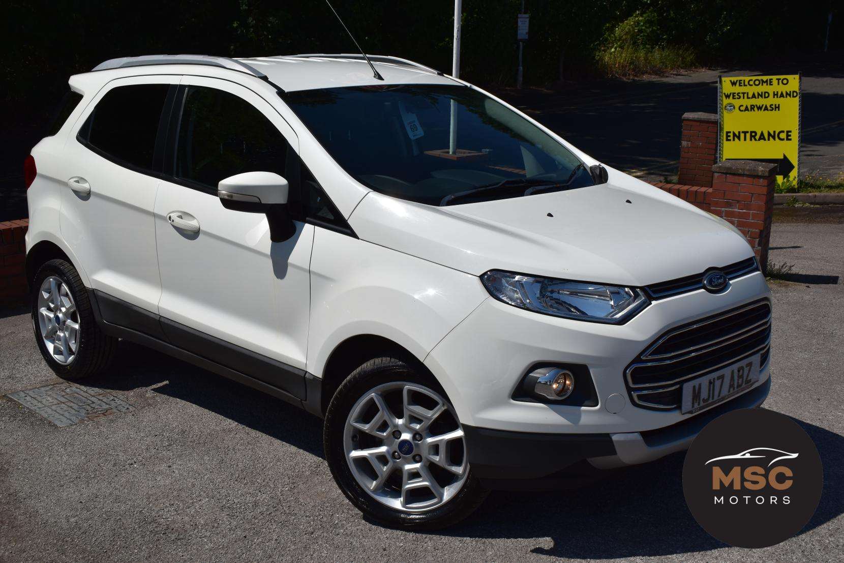 A 2017 FORD ECOSPORT 1.0T EcoBoost Titanium SUV 5dr Petrol Manual 2WD Euro 5 (s/s) (125 ps) A 2017 FORD ECOSPORT 1.0T EcoBoost Titanium SUV 5dr Petrol Manual 2WD Euro 5 (s/s) (125 ps)