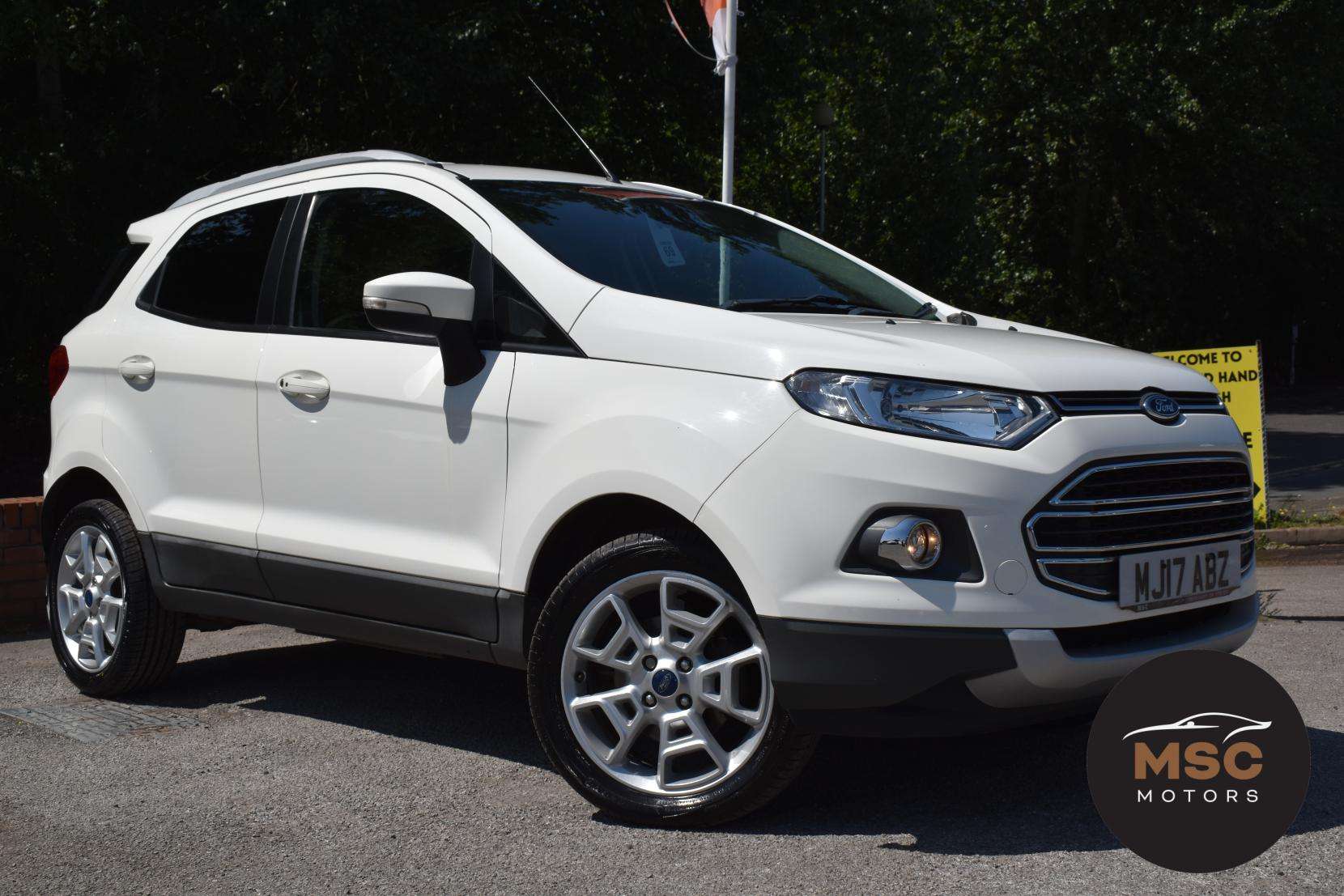 A 2017 FORD ECOSPORT 1.0T EcoBoost Titanium SUV 5dr Petrol Manual 2WD Euro 5 (s/s) (125 ps) A 2017 FORD ECOSPORT 1.0T EcoBoost Titanium SUV 5dr Petrol Manual 2WD Euro 5 (s/s) (125 ps)