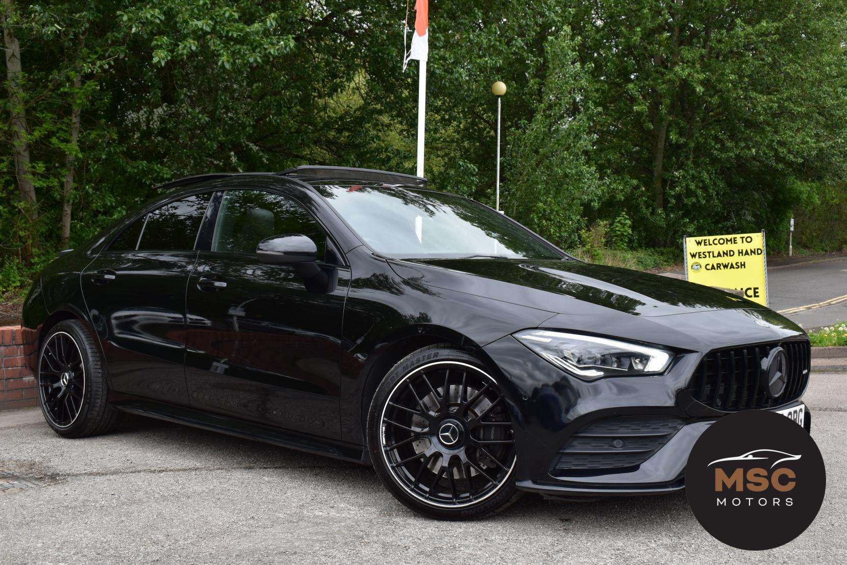 A 2019 MERCEDES-BENZ CLA 2.0 CLA220 AMG Line (Premium Plus) Coupe 4dr Petrol 7G-DCT Euro 6 (s/s) (190 ps) A 2019 MERCEDES-BENZ CLA 2.0 CLA220 AMG Line (Premium Plus) Coupe 4dr Petrol 7G-DCT Euro 6 (s/s) (190 ps)