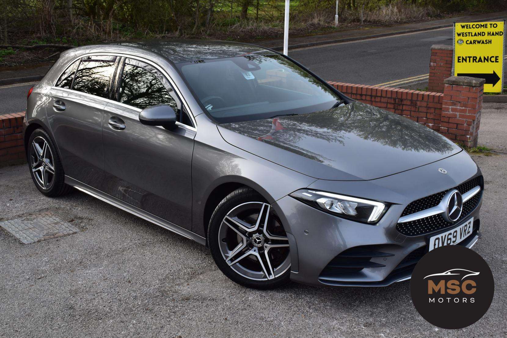 A 2019 MERCEDES-BENZ A CLASS 1.3 A200 AMG Line (Executive) Hatchback 5dr Petrol 7G-DCT Euro 6 (s/s) (163 ps) A 2019 MERCEDES-BENZ A CLASS 1.3 A200 AMG Line (Executive) Hatchback 5dr Petrol 7G-DCT Euro 6 (s/s) (163 ps)