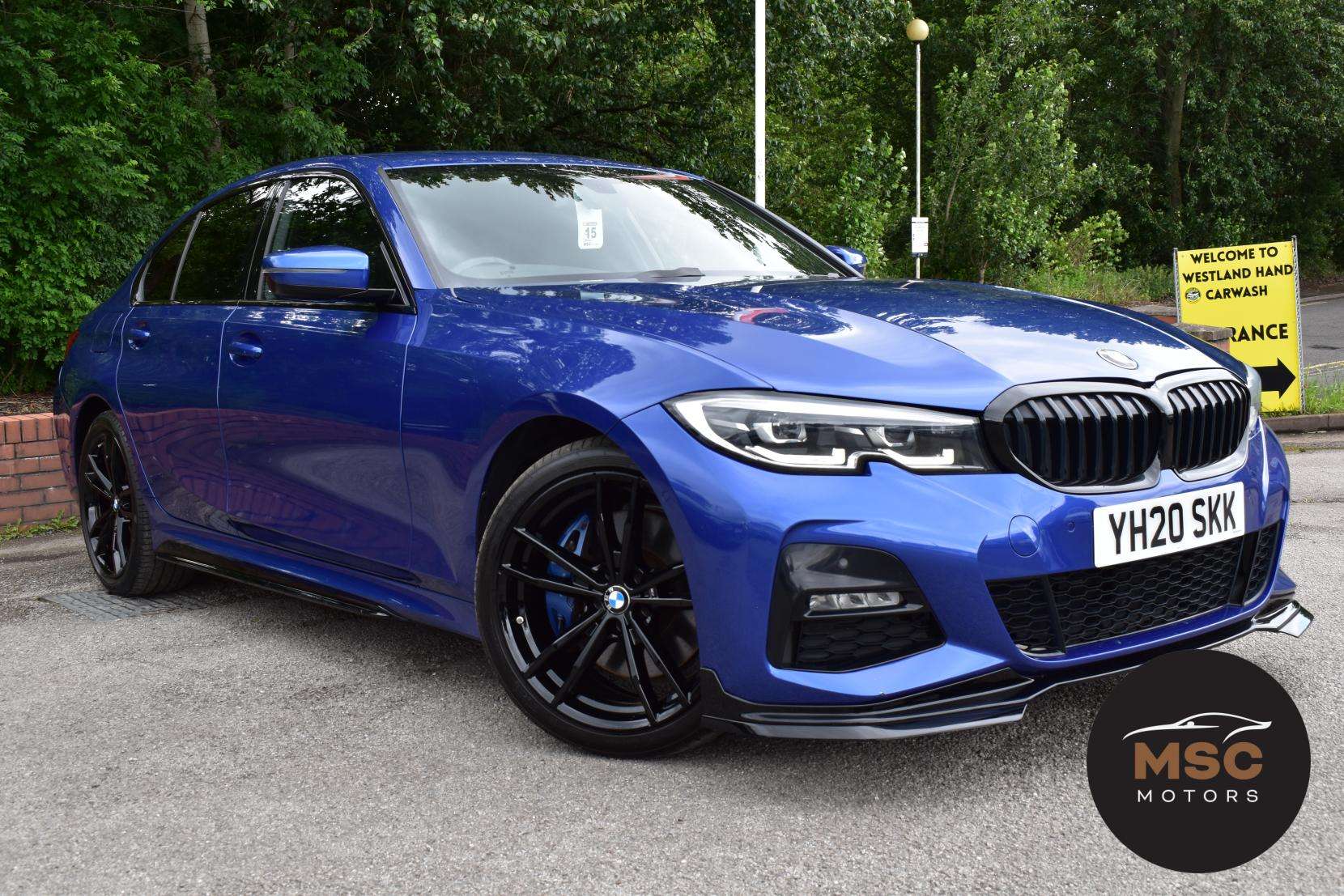 A 2020 BMW 3 SERIES 2.0 320i M Sport Saloon 4dr Petrol Auto Euro 6 (s/s) (184 ps) A 2020 BMW 3 SERIES 2.0 320i M Sport Saloon 4dr Petrol Auto Euro 6 (s/s) (184 ps)