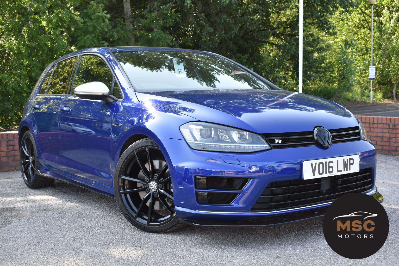 A 2016 VOLKSWAGEN GOLF 2.0 TSI BlueMotion Tech R Hatchback 5dr Petrol Manual 4Motion Euro 6 (s/s) (300 ps) A 2016 VOLKSWAGEN GOLF 2.0 TSI BlueMotion Tech R Hatchback 5dr Petrol Manual 4Motion Euro 6 (s/s) (300 ps)