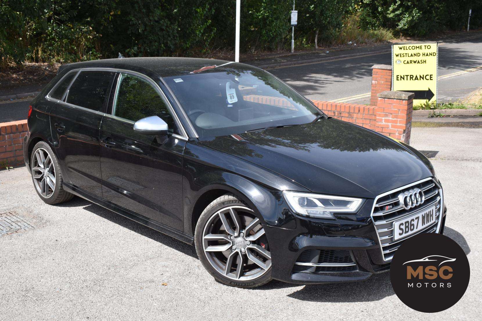 A 2017 AUDI S3 2.0 TFSI Sportback 5dr Petrol S Tronic quattro Euro 6 (s/s) (310 ps) A 2017 AUDI S3 2.0 TFSI Sportback 5dr Petrol S Tronic quattro Euro 6 (s/s) (310 ps)