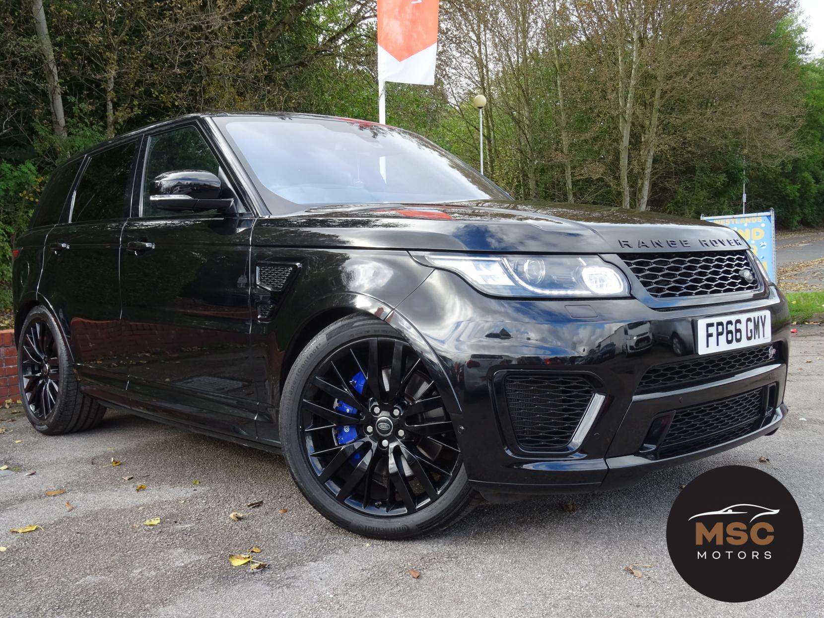 A 2016 LAND ROVER RANGE ROVER SPORT V8 SVR A 2016 LAND ROVER RANGE ROVER SPORT V8 SVR