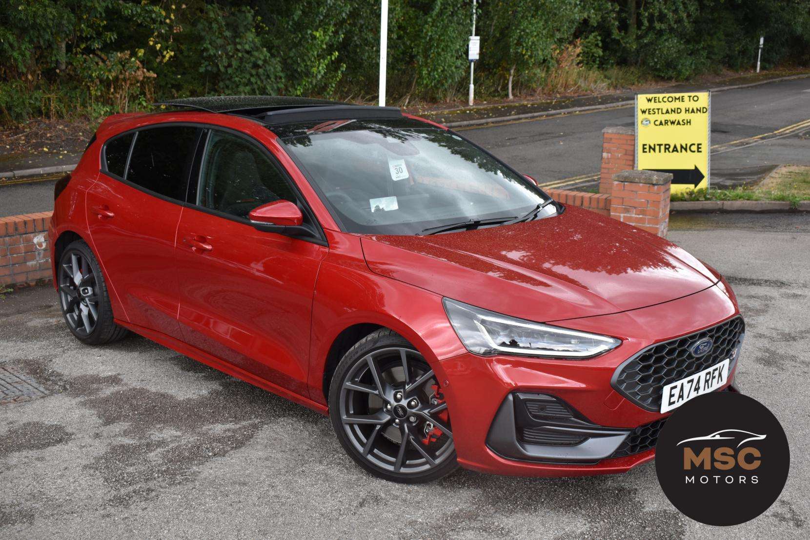 A 2024 FORD FOCUS 2.3T EcoBoost ST Hatchback 5dr Petrol Auto Euro 6 (s/s) (280 ps) A 2024 FORD FOCUS 2.3T EcoBoost ST Hatchback 5dr Petrol Auto Euro 6 (s/s) (280 ps)
