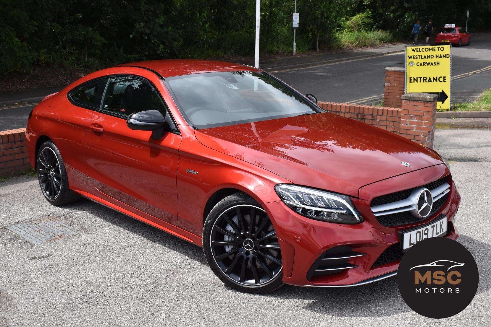 A 2019 MERCEDES-BENZ C CLASS 3.0 C43 V6 AMG Coupe 2dr Petrol G-Tronic+ 4MATIC Euro 6 (s/s) (390 ps) A 2019 MERCEDES-BENZ C CLASS 3.0 C43 V6 AMG Coupe 2dr Petrol G-Tronic+ 4MATIC Euro 6 (s/s) (390 ps)