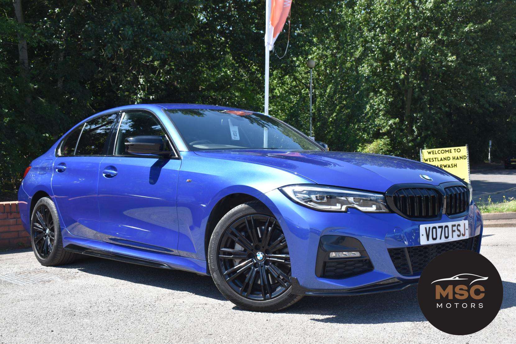 A 2020 BMW 3 SERIES 2.0 330e 12kWh M Sport Saloon 4dr Petrol Plug-in Hybrid Auto Euro 6 (s/s) (292 ps) A 2020 BMW 3 SERIES 2.0 330e 12kWh M Sport Saloon 4dr Petrol Plug-in Hybrid Auto Euro 6 (s/s) (292 ps)