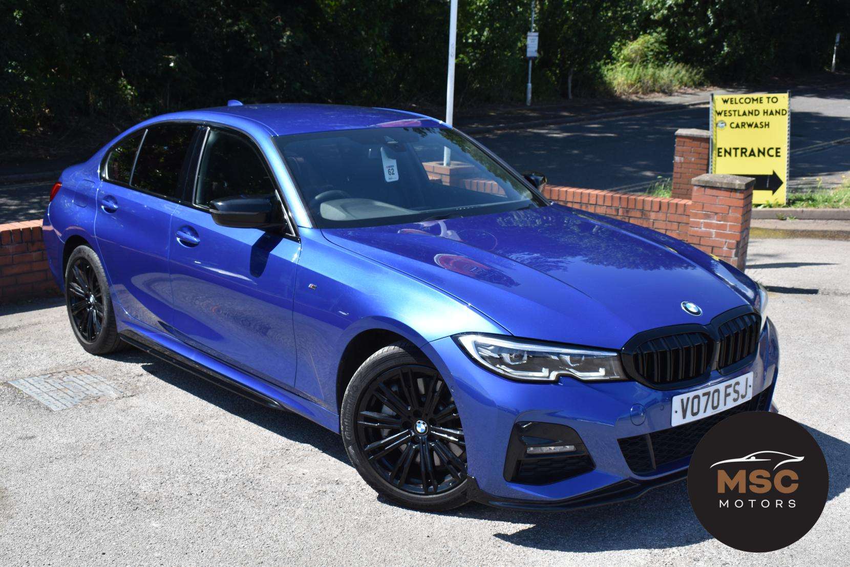 A 2020 BMW 3 SERIES 2.0 330e 12kWh M Sport Saloon 4dr Petrol Plug-in Hybrid Auto Euro 6 (s/s) (292 ps) A 2020 BMW 3 SERIES 2.0 330e 12kWh M Sport Saloon 4dr Petrol Plug-in Hybrid Auto Euro 6 (s/s) (292 ps)