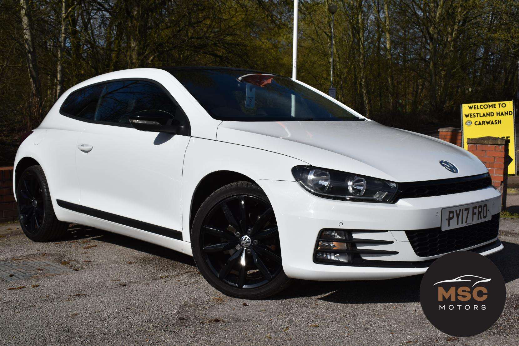 A 2017 VOLKSWAGEN SCIROCCO 2.0 TDI BlueMotion Tech GT Black Edition Hatchback 3dr Diesel Manual Euro 6 (s/s) (150 ps) A 2017 VOLKSWAGEN SCIROCCO 2.0 TDI BlueMotion Tech GT Black Edition Hatchback 3dr Diesel Manual Euro 6 (s/s) (150 ps)
