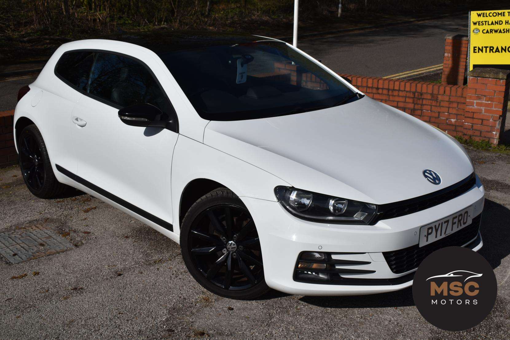 A 2017 VOLKSWAGEN SCIROCCO 2.0 TDI BlueMotion Tech GT Black Edition Hatchback 3dr Diesel Manual Euro 6 (s/s) (150 ps) A 2017 VOLKSWAGEN SCIROCCO 2.0 TDI BlueMotion Tech GT Black Edition Hatchback 3dr Diesel Manual Euro 6 (s/s) (150 ps)