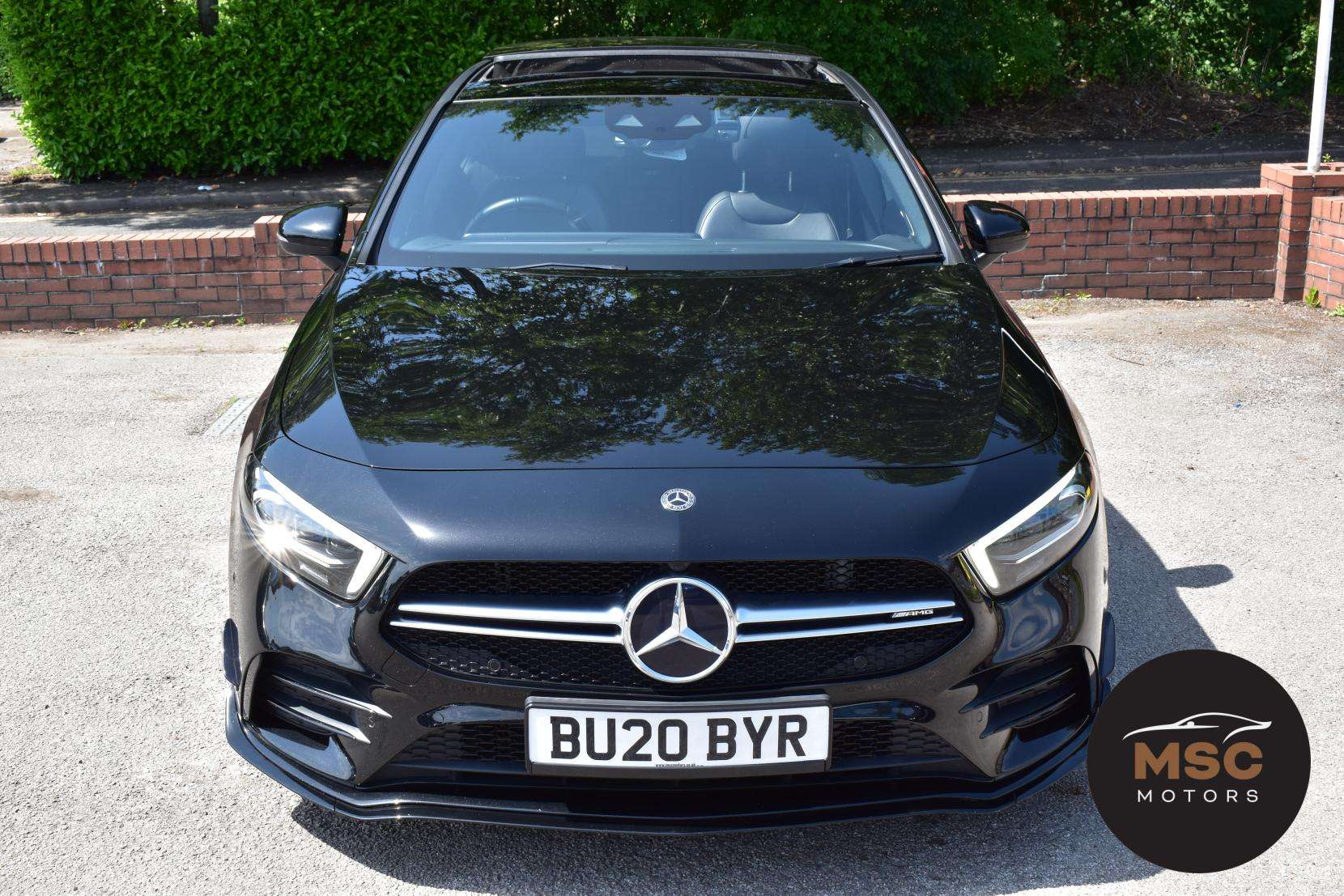 A 2020 MERCEDES-BENZ A CLASS 2.0 A35 AMG (Premium Plus) Saloon 4dr Petrol SpdS DCT 4MATIC Euro 6 (s/s) (306 ps) A 2020 MERCEDES-BENZ A CLASS 2.0 A35 AMG (Premium Plus) Saloon 4dr Petrol SpdS DCT 4MATIC Euro 6 (s/s) (306 ps)