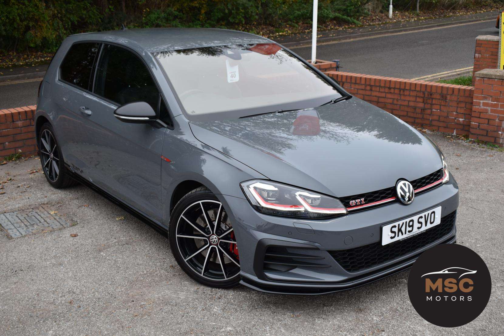 A 2019 VOLKSWAGEN GOLF 2.0 TSI GTI TCR Hatchback 3dr Petrol DSG Euro 6 (s/s) (290 ps) A 2019 VOLKSWAGEN GOLF 2.0 TSI GTI TCR Hatchback 3dr Petrol DSG Euro 6 (s/s) (290 ps)