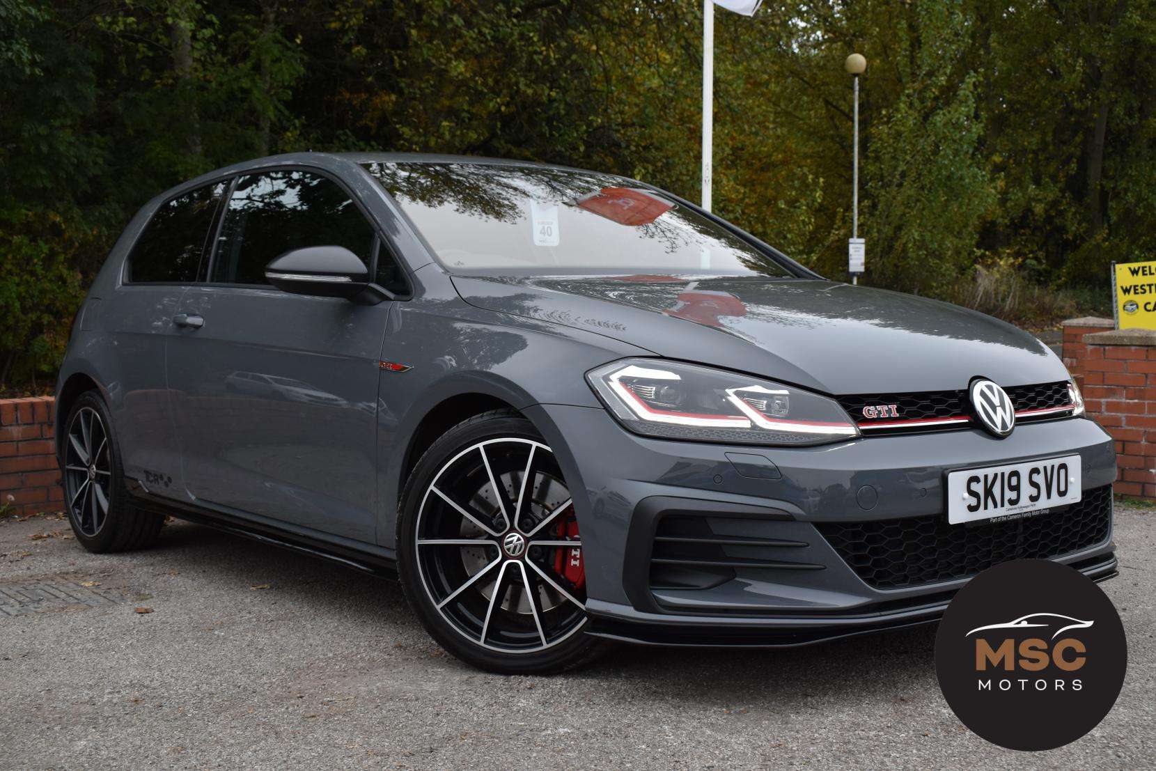 A 2019 VOLKSWAGEN GOLF 2.0 TSI GTI TCR Hatchback 3dr Petrol DSG Euro 6 (s/s) (290 ps) A 2019 VOLKSWAGEN GOLF 2.0 TSI GTI TCR Hatchback 3dr Petrol DSG Euro 6 (s/s) (290 ps)