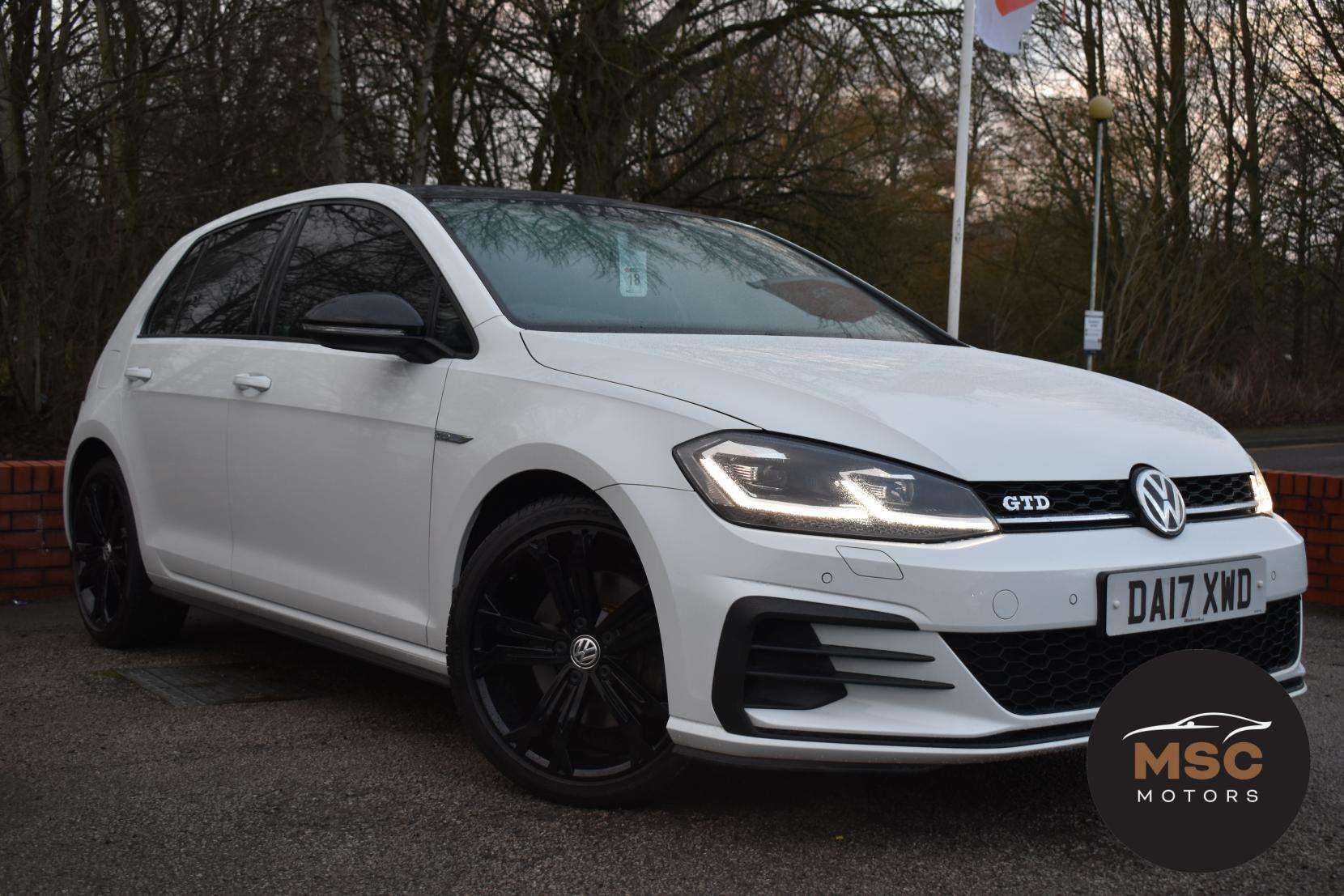 A 2017 VOLKSWAGEN GOLF 2.0 TDI BlueMotion Tech GTD Hatchback 5dr Diesel Manual Euro 6 (s/s) (184 ps) A 2017 VOLKSWAGEN GOLF 2.0 TDI BlueMotion Tech GTD Hatchback 5dr Diesel Manual Euro 6 (s/s) (184 ps)