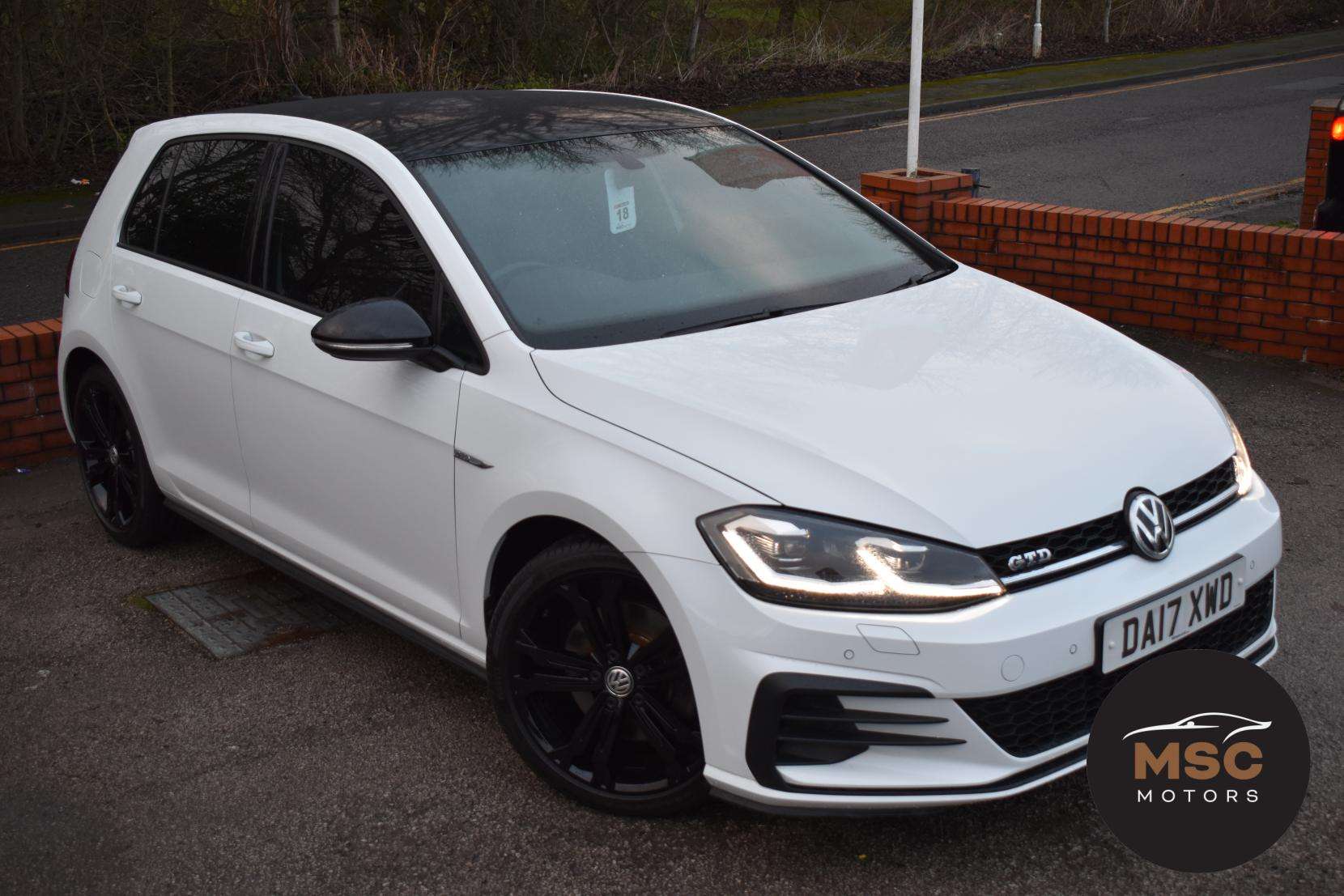 A 2017 VOLKSWAGEN GOLF 2.0 TDI BlueMotion Tech GTD Hatchback 5dr Diesel Manual Euro 6 (s/s) (184 ps) A 2017 VOLKSWAGEN GOLF 2.0 TDI BlueMotion Tech GTD Hatchback 5dr Diesel Manual Euro 6 (s/s) (184 ps)