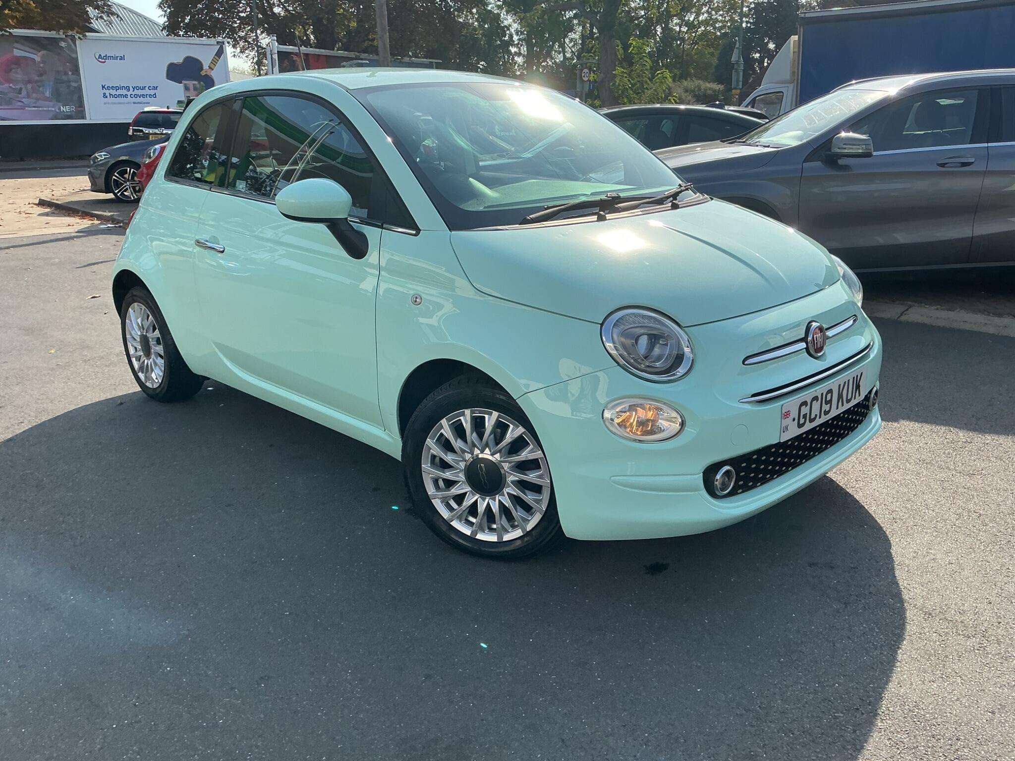 A 2019 FIAT 500 1.2 Lounge Euro 6 (s/s) 3dr A 2019 FIAT 500 1.2 Lounge Euro 6 (s/s) 3dr