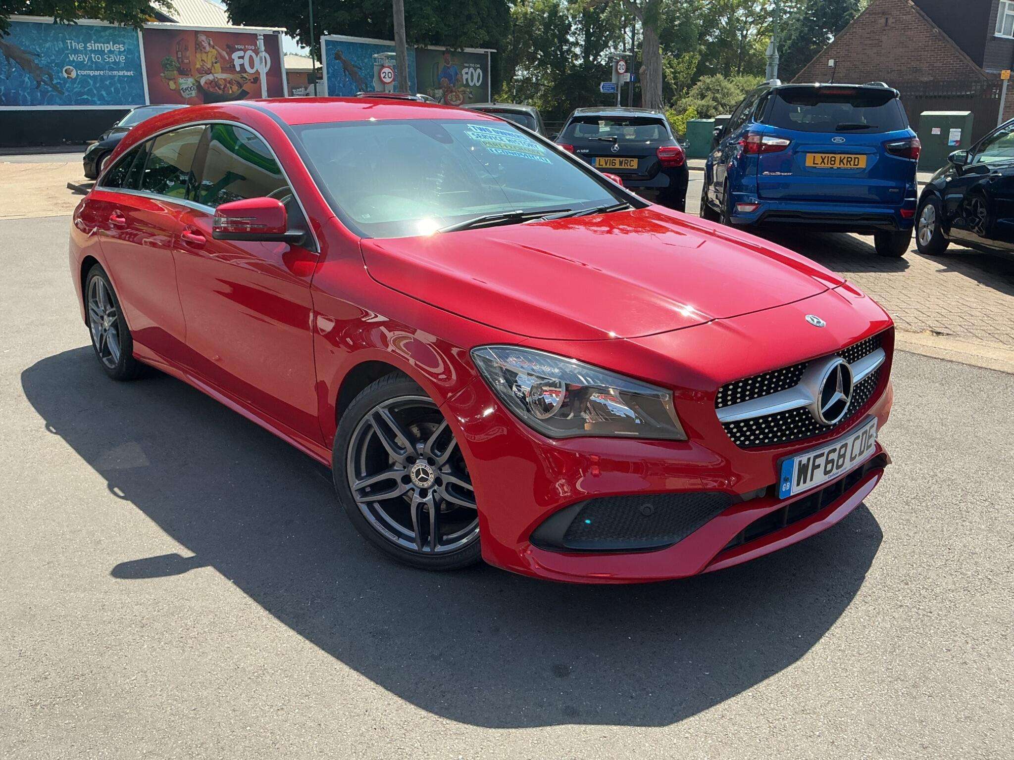 A 2018 MERCEDES-BENZ CLA CLASS 1.6 CLA180 AMG Line Edition Shooting Brake Euro 6 (s/s) 5dr A 2018 MERCEDES-BENZ CLA CLASS 1.6 CLA180 AMG Line Edition Shooting Brake Euro 6 (s/s) 5dr