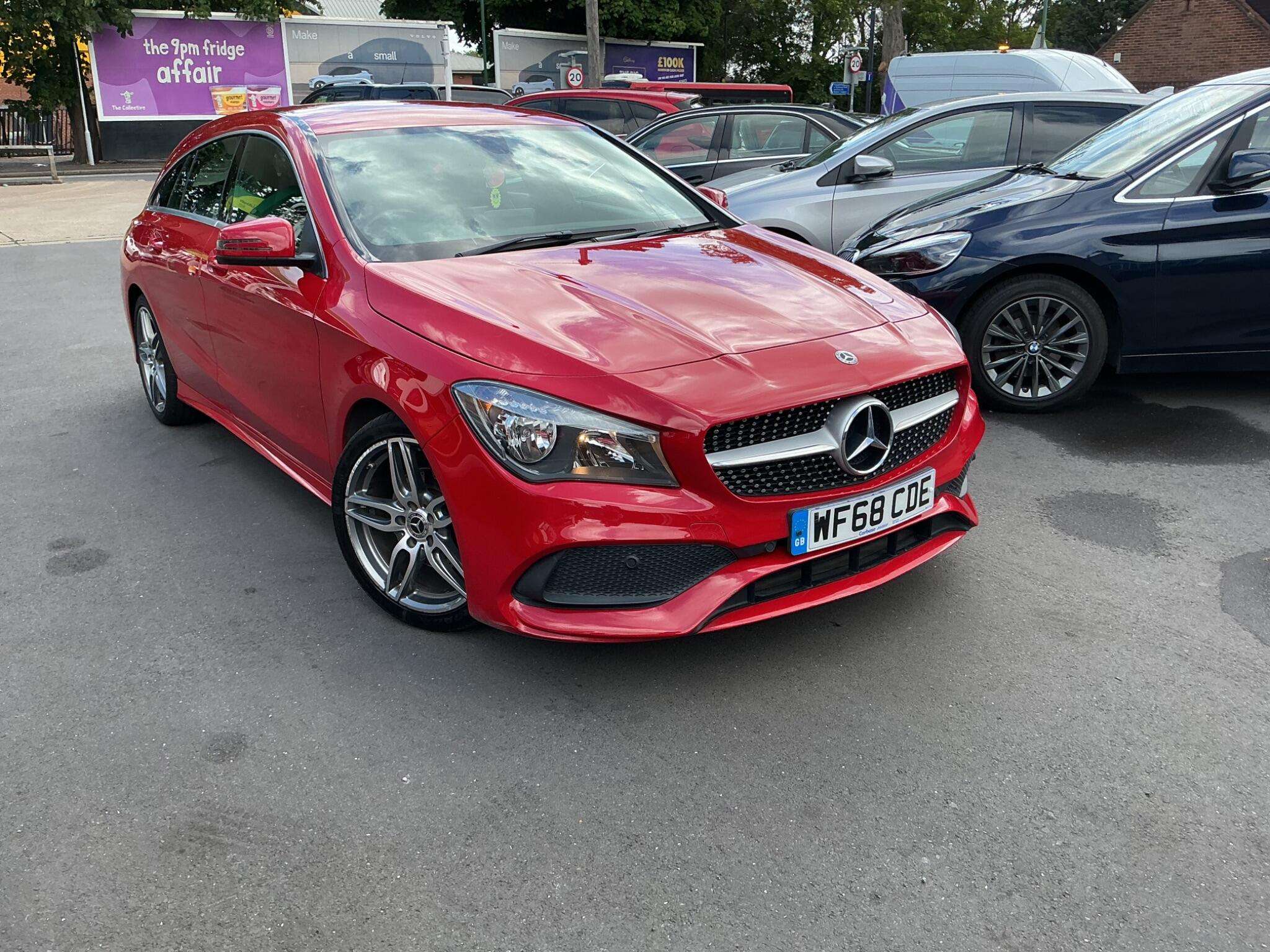 A 2018 MERCEDES-BENZ CLA CLASS 1.6 CLA180 AMG Line Edition Shooting Brake Euro 6 (s/s) 5dr A 2018 MERCEDES-BENZ CLA CLASS 1.6 CLA180 AMG Line Edition Shooting Brake Euro 6 (s/s) 5dr