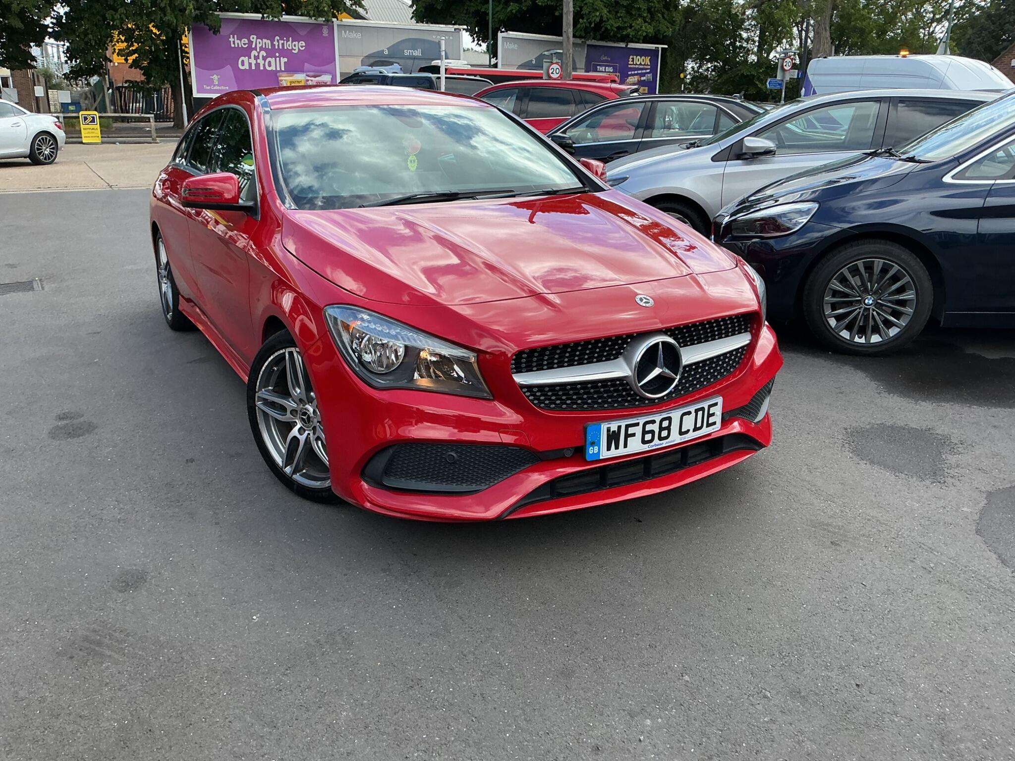 A 2018 MERCEDES-BENZ CLA CLASS 1.6 CLA180 AMG Line Edition Shooting Brake Euro 6 (s/s) 5dr A 2018 MERCEDES-BENZ CLA CLASS 1.6 CLA180 AMG Line Edition Shooting Brake Euro 6 (s/s) 5dr
