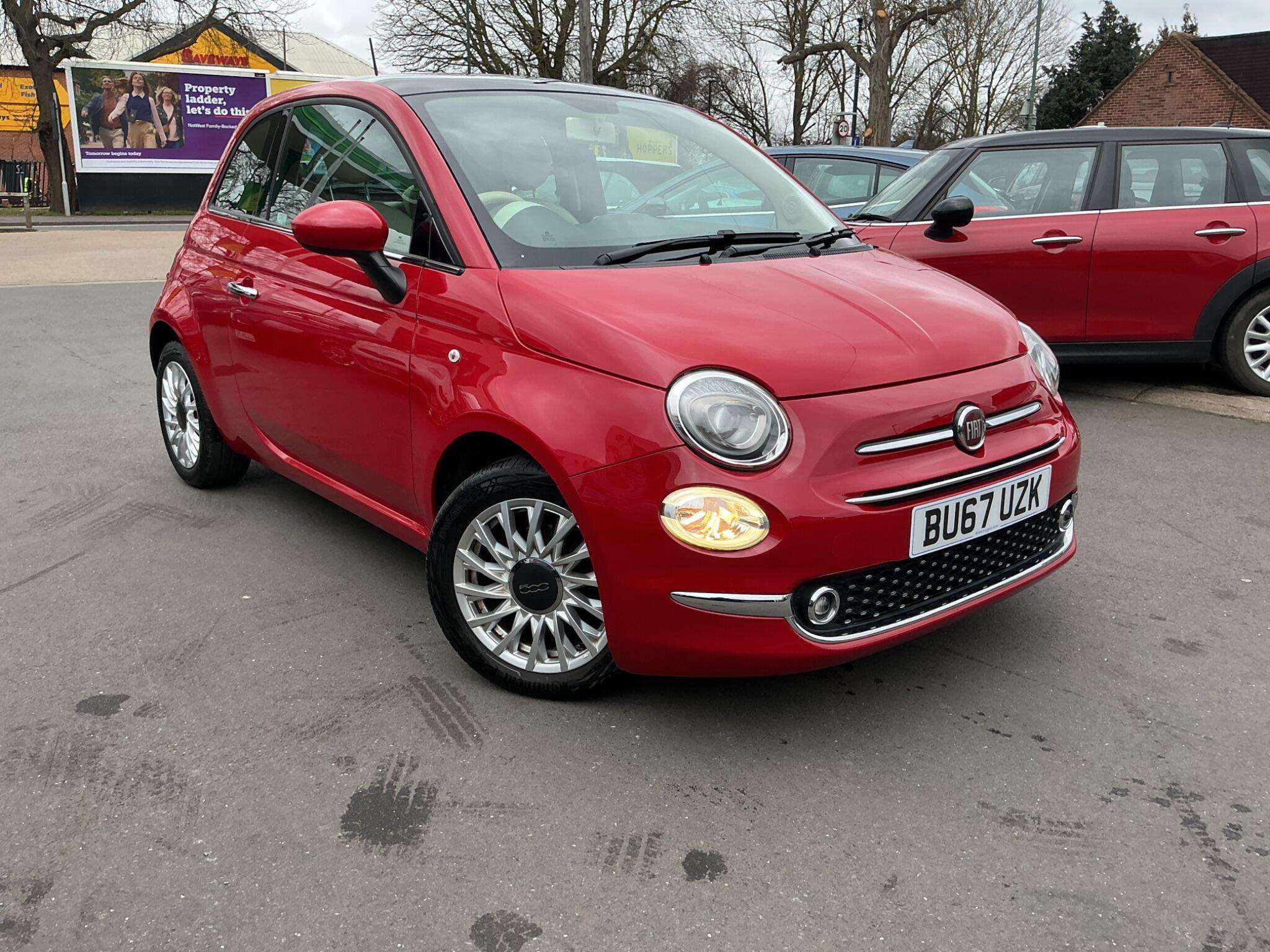 A 2017 FIAT 500 1.2 Lounge Euro 6 (s/s) 3dr A 2017 FIAT 500 1.2 Lounge Euro 6 (s/s) 3dr