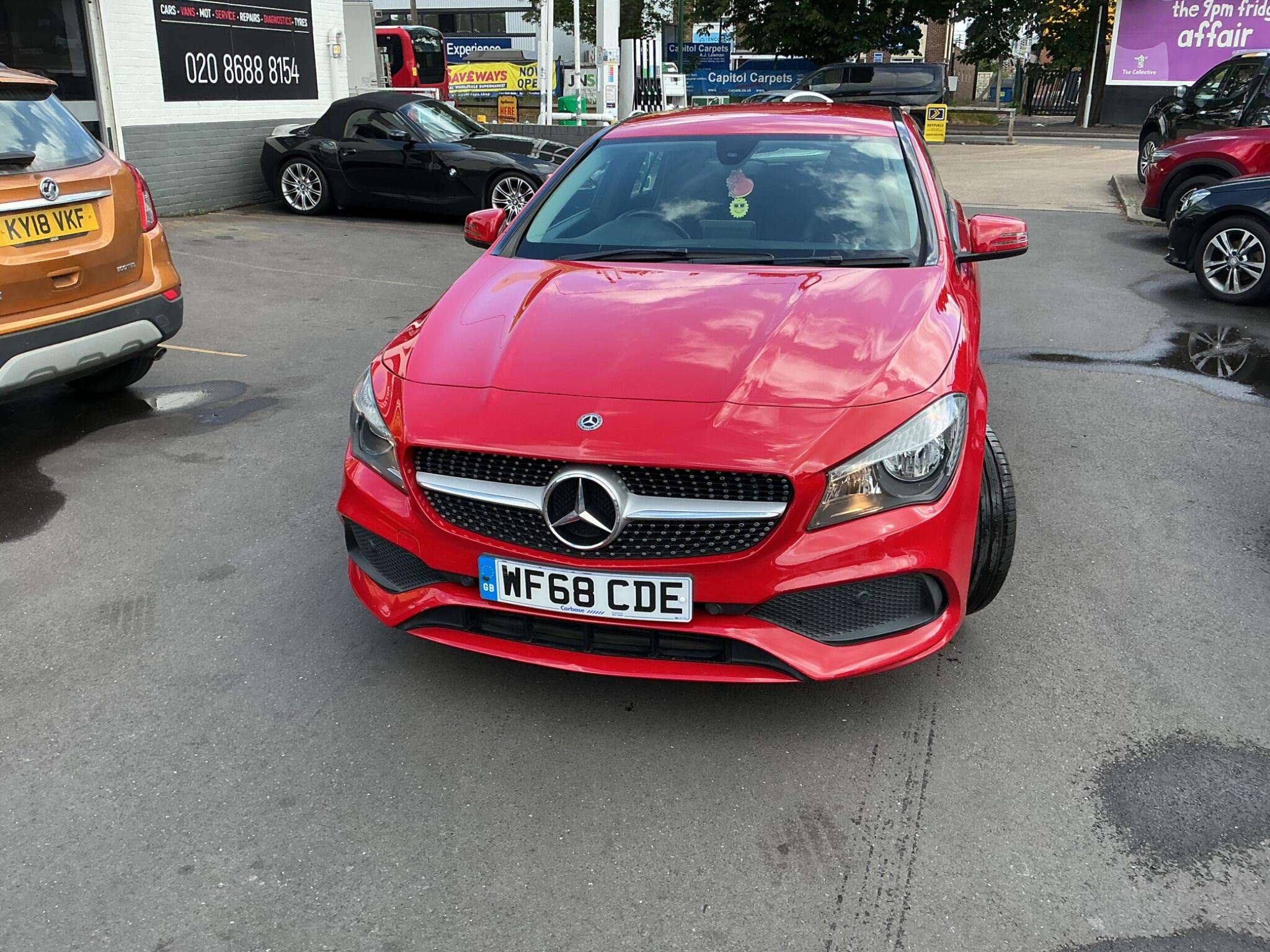 A 2018 MERCEDES-BENZ CLA CLASS 1.6 CLA180 AMG Line Edition Shooting Brake Euro 6 (s/s) 5dr A 2018 MERCEDES-BENZ CLA CLASS 1.6 CLA180 AMG Line Edition Shooting Brake Euro 6 (s/s) 5dr