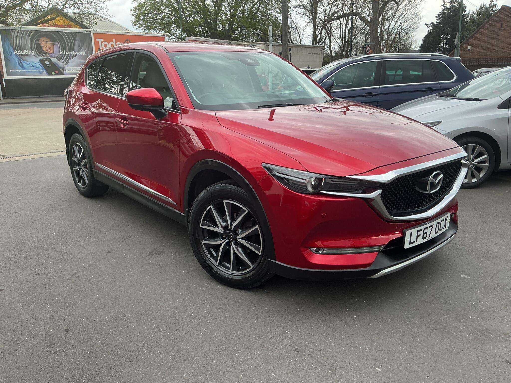 A 2017 MAZDA CX-5 2.2 SKYACTIV-D Sport Nav Euro 6 (s/s) 5dr A 2017 MAZDA CX-5 2.2 SKYACTIV-D Sport Nav Euro 6 (s/s) 5dr
