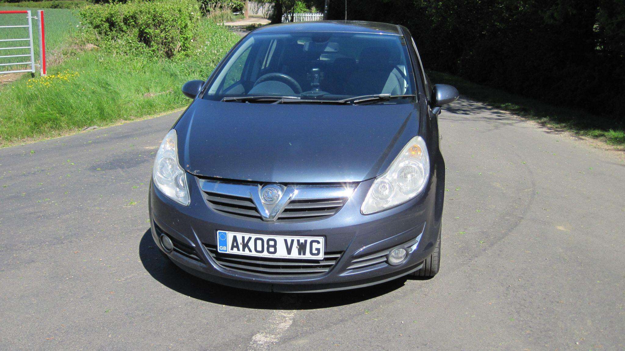 A 2008 VAUXHALL CORSA 1.4i 16v Design 5dr (a/c) A 2008 VAUXHALL CORSA 1.4i 16v Design 5dr (a/c)