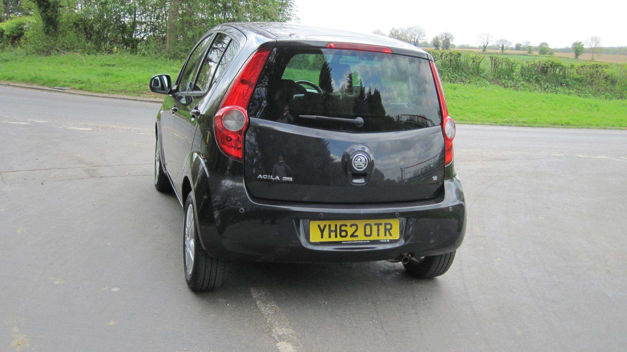 2012 VAUXHALL AGILA 2012 VAUXHALL AGILA