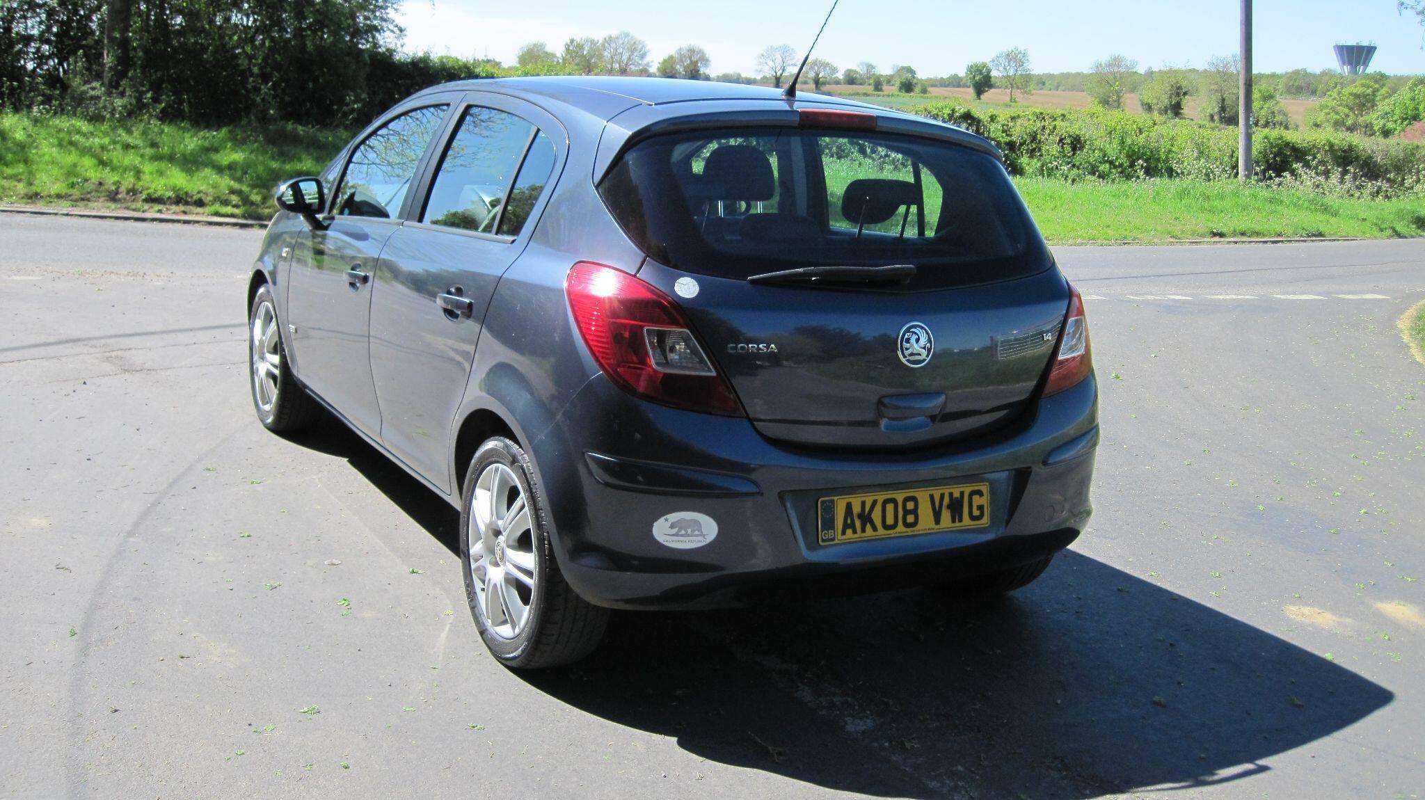 2008 VAUXHALL CORSA 2008 VAUXHALL CORSA