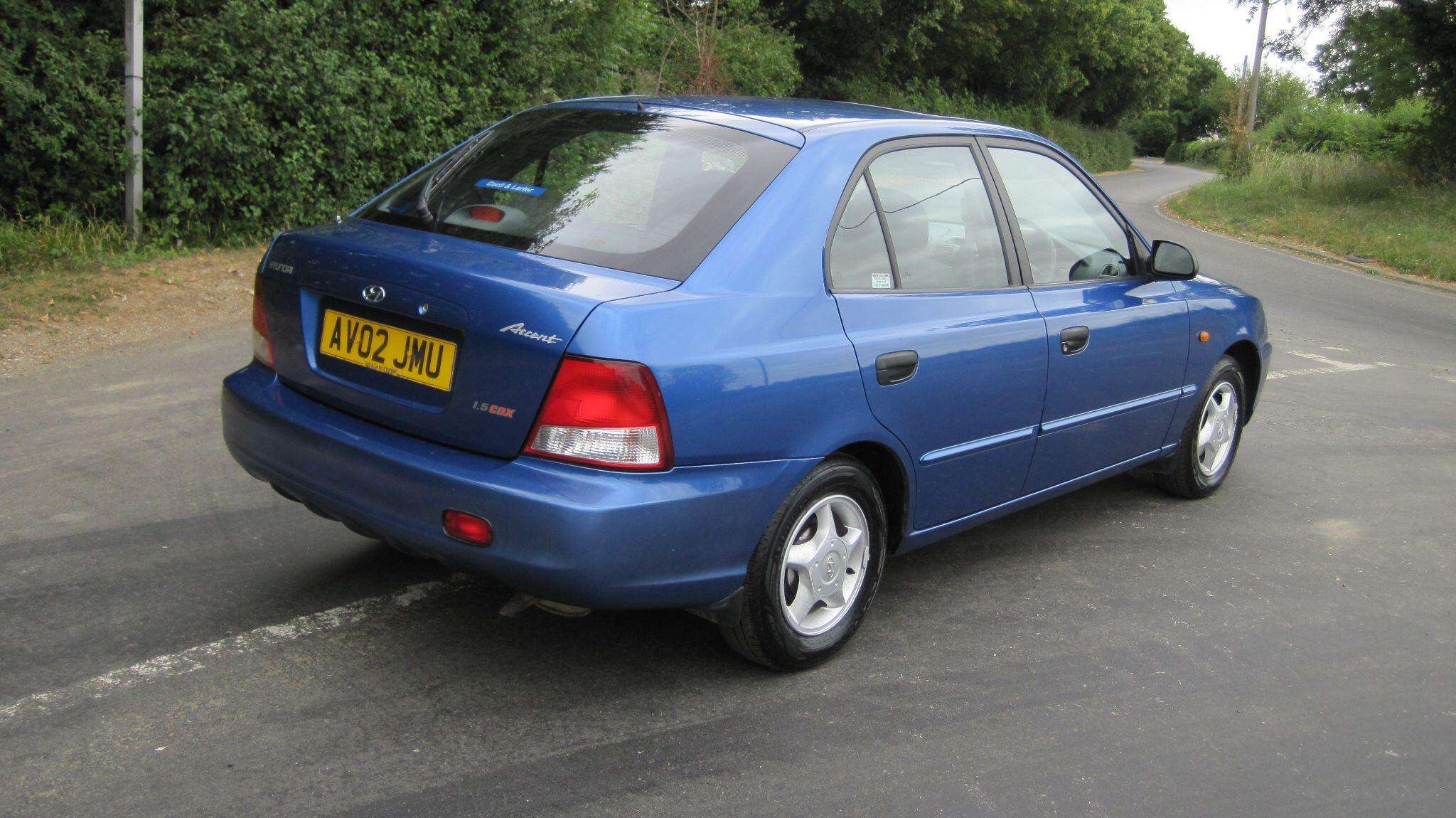 2002 HYUNDAI ACCENT 2002 HYUNDAI ACCENT