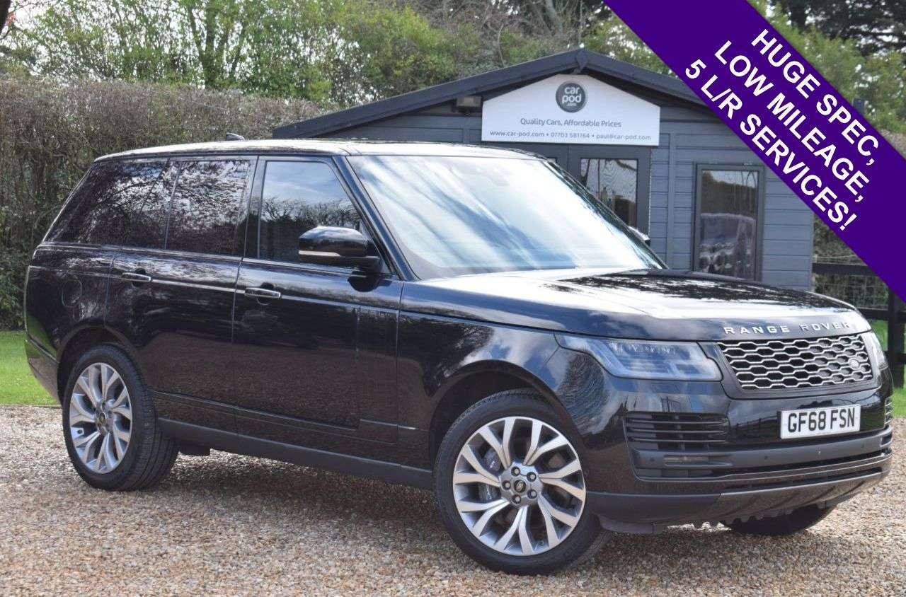 A 2018 LAND ROVER RANGE ROVER 2.0 P400e 12.4kWh GPF Autobiography SUV 5dr Petrol Plug-in Hybrid Auto 4WD A 2018 LAND ROVER RANGE ROVER 2.0 P400e 12.4kWh GPF Autobiography SUV 5dr Petrol Plug-in Hybrid Auto 4WD
