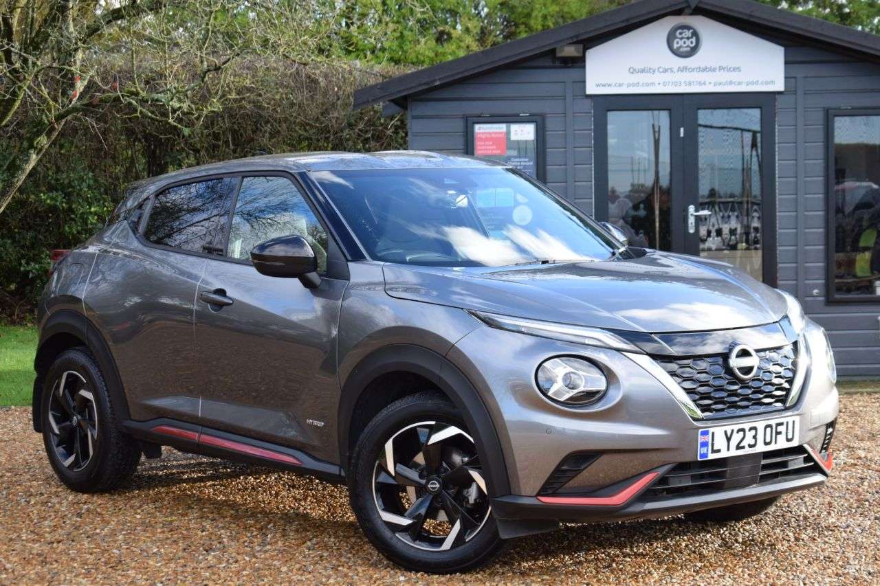 A 2023 NISSAN JUKE 1.6 N-Connecta SUV 5dr Petrol Hybrid Auto Euro 6 (143 ps) REAR CAMERA, SAT A 2023 NISSAN JUKE 1.6 N-Connecta SUV 5dr Petrol Hybrid Auto Euro 6 (143 ps) REAR CAMERA, SAT