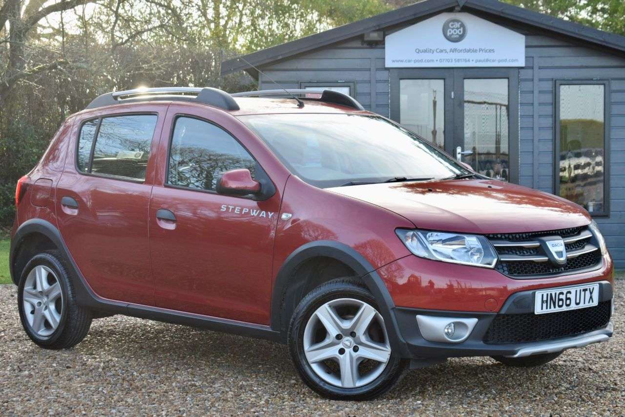A 2016 DACIA SANDERO STEPWAY 0.9 TCe Laureate Hatchback 5dr Petrol Manual Euro 6 (s/s) (90 ps) MOT NOV 2 A 2016 DACIA SANDERO STEPWAY 0.9 TCe Laureate Hatchback 5dr Petrol Manual Euro 6 (s/s) (90 ps) MOT NOV 2
