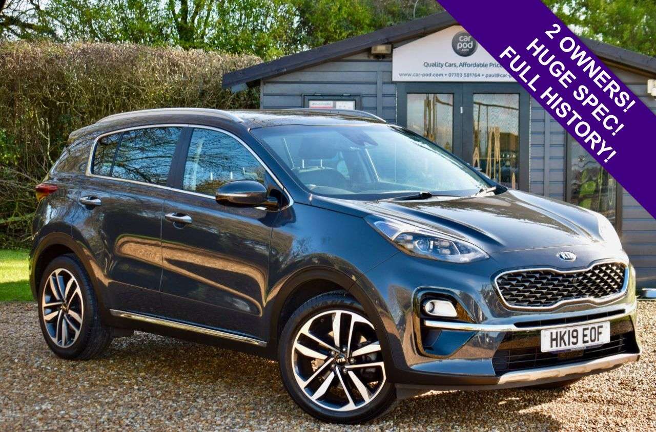 A 2019 KIA SPORTAGE 1.6 T-GDi 4 SUV 5dr Petrol Manual Euro 6 (s/s) (174 bhp) HUGE SPEC + GREAT A 2019 KIA SPORTAGE 1.6 T-GDi 4 SUV 5dr Petrol Manual Euro 6 (s/s) (174 bhp) HUGE SPEC + GREAT