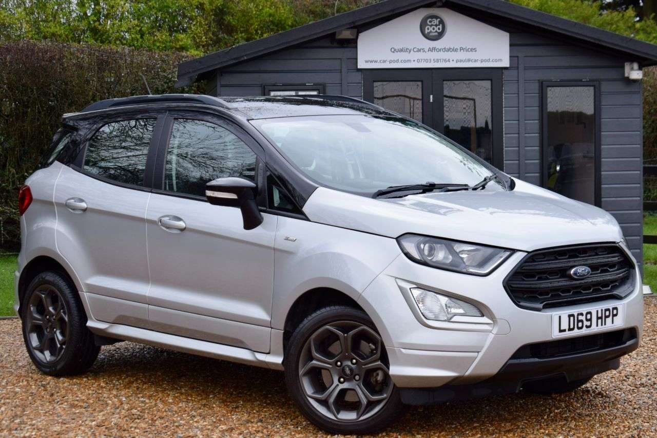 A 2019 FORD ECOSPORT 1.0T EcoBoost GPF ST-Line SUV 5dr Petrol Manual Euro 6 (s/s) (125 ps) CARPL A 2019 FORD ECOSPORT 1.0T EcoBoost GPF ST-Line SUV 5dr Petrol Manual Euro 6 (s/s) (125 ps) CARPL