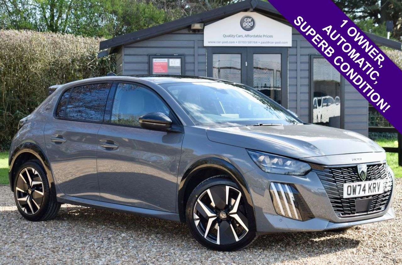 A 2024 PEUGEOT 208 1.2 HYBRID GT Hatchback 5dr Petrol Hybrid e-DSC6 Euro 6 (s/s) (136 ps) AUTO A 2024 PEUGEOT 208 1.2 HYBRID GT Hatchback 5dr Petrol Hybrid e-DSC6 Euro 6 (s/s) (136 ps) AUTO