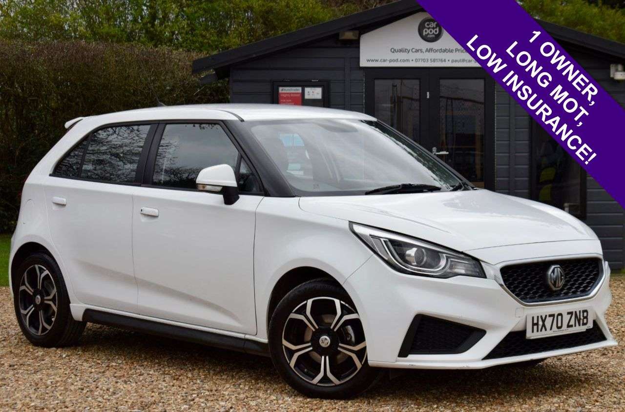 A 2020 MG MG3 1.5 VTi-TECH Excite Hatchback 5dr Petrol Manual Euro 6 (s/s) (106 ps) LOW I A 2020 MG MG3 1.5 VTi-TECH Excite Hatchback 5dr Petrol Manual Euro 6 (s/s) (106 ps) LOW I