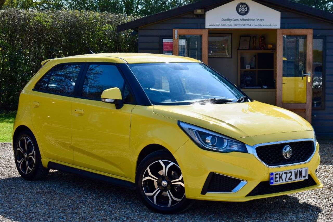 A 2022 MG MG3 1.5 VTi-TECH Exclusive Nav Hatchback 5dr Petrol Manual Euro 6 (s/s) (106 ps A 2022 MG MG3 1.5 VTi-TECH Exclusive Nav Hatchback 5dr Petrol Manual Euro 6 (s/s) (106 ps