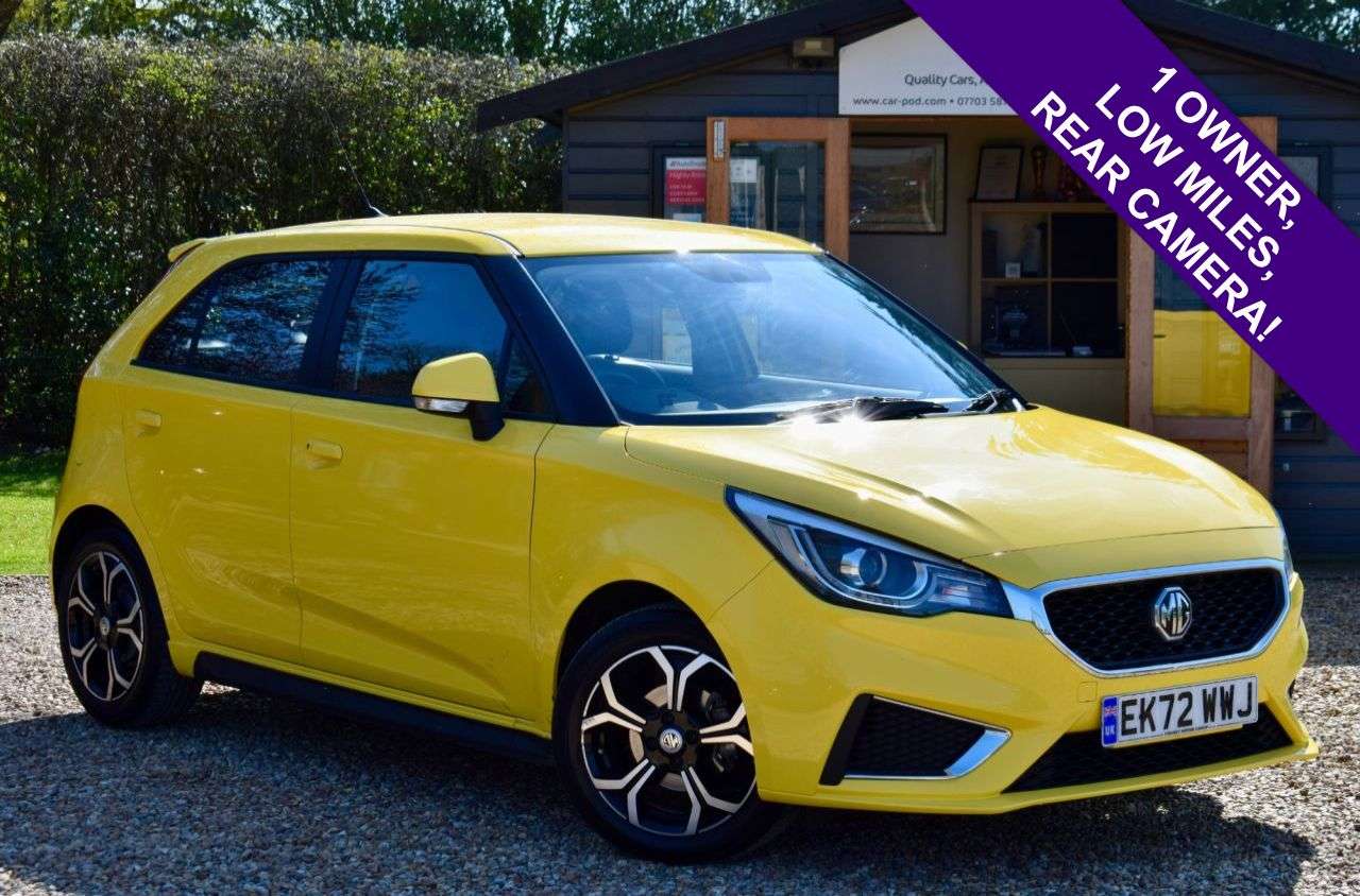 A 2022 MG MG3 1.5 VTi-TECH Exclusive Nav Hatchback 5dr Petrol Manual Euro 6 (s/s) (106 ps A 2022 MG MG3 1.5 VTi-TECH Exclusive Nav Hatchback 5dr Petrol Manual Euro 6 (s/s) (106 ps