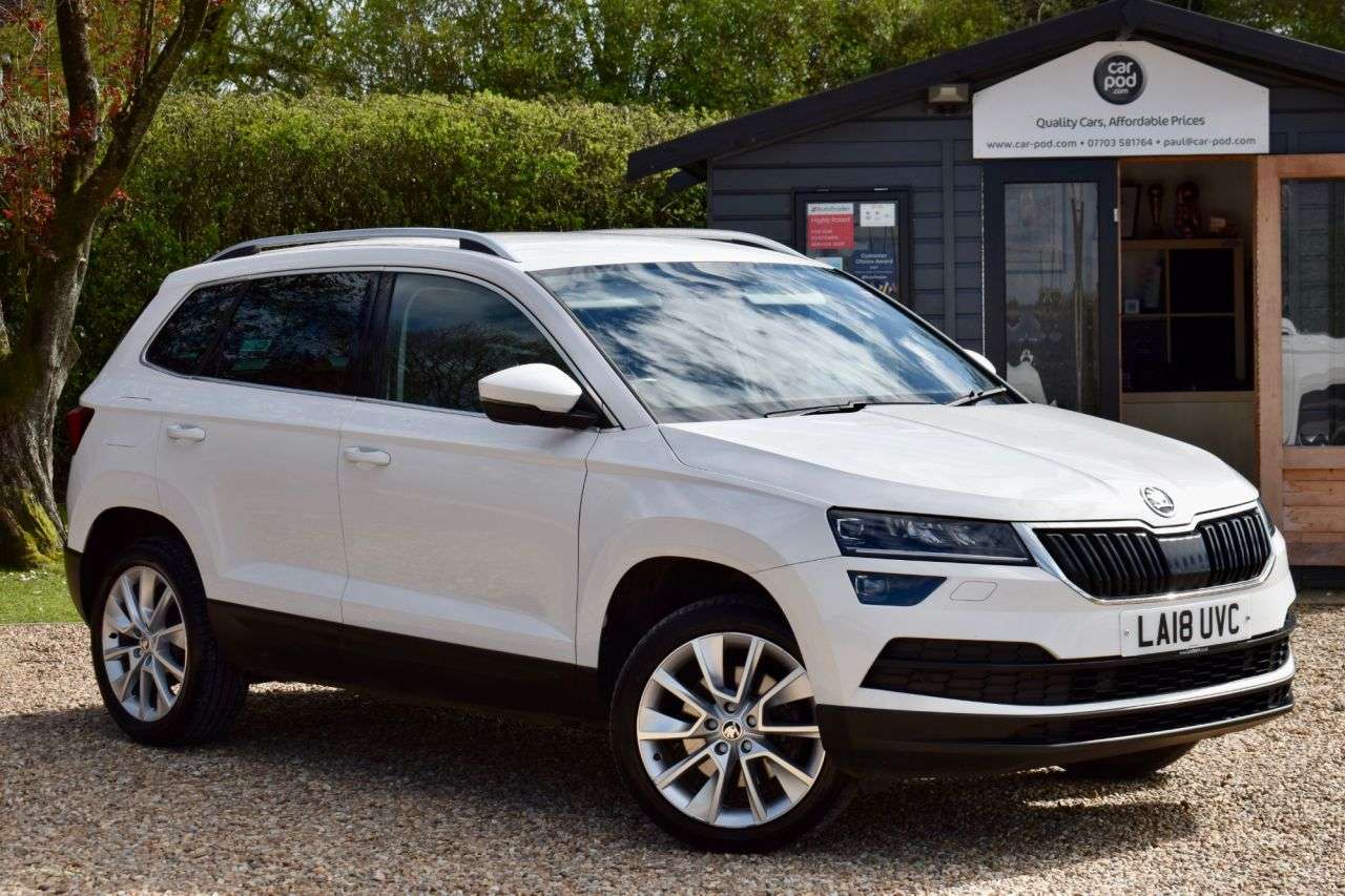 A 2018 SKODA KAROQ 1.5 TSI SE L SUV 5dr Petrol DSG Euro 6 (s/s) (150 ps) LOWER INSURANCE + AUT A 2018 SKODA KAROQ 1.5 TSI SE L SUV 5dr Petrol DSG Euro 6 (s/s) (150 ps) LOWER INSURANCE + AUT